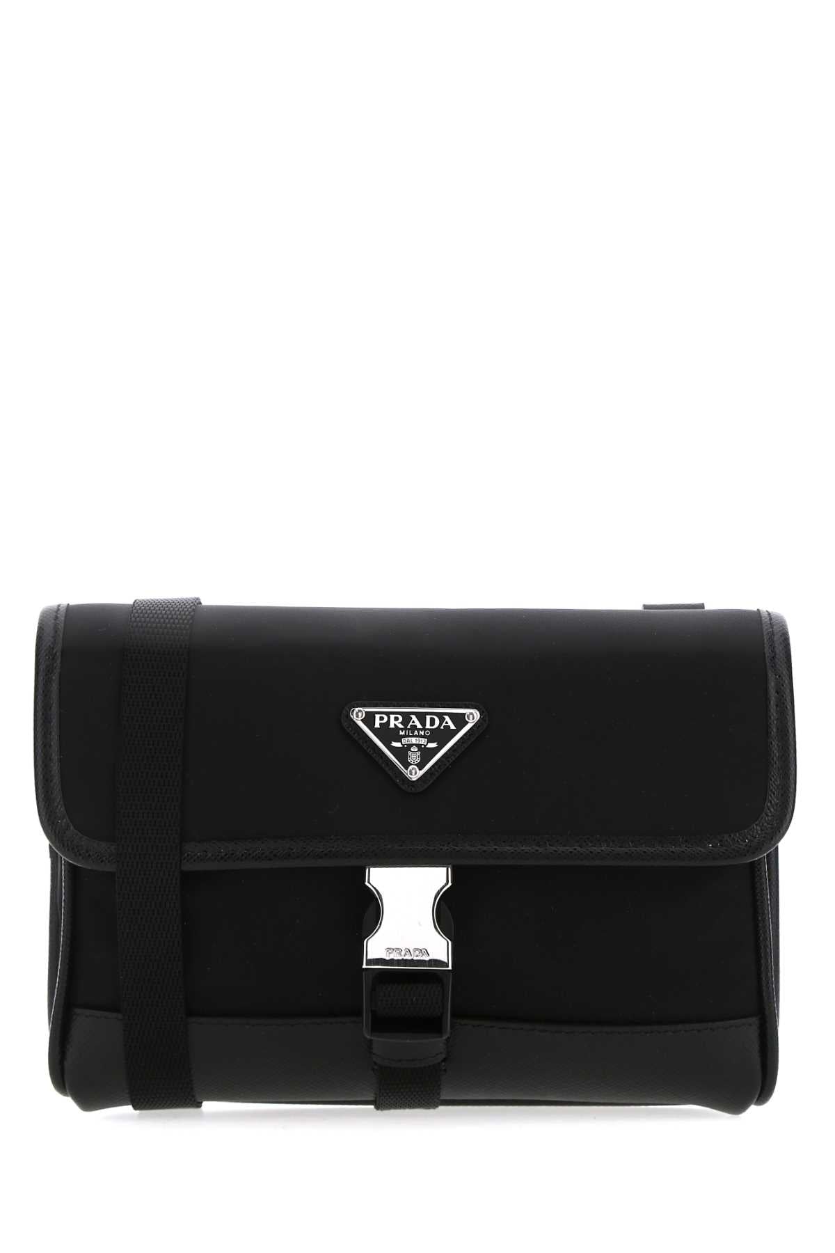 Prada Men Black Re-Nylon Phone Case PRADA