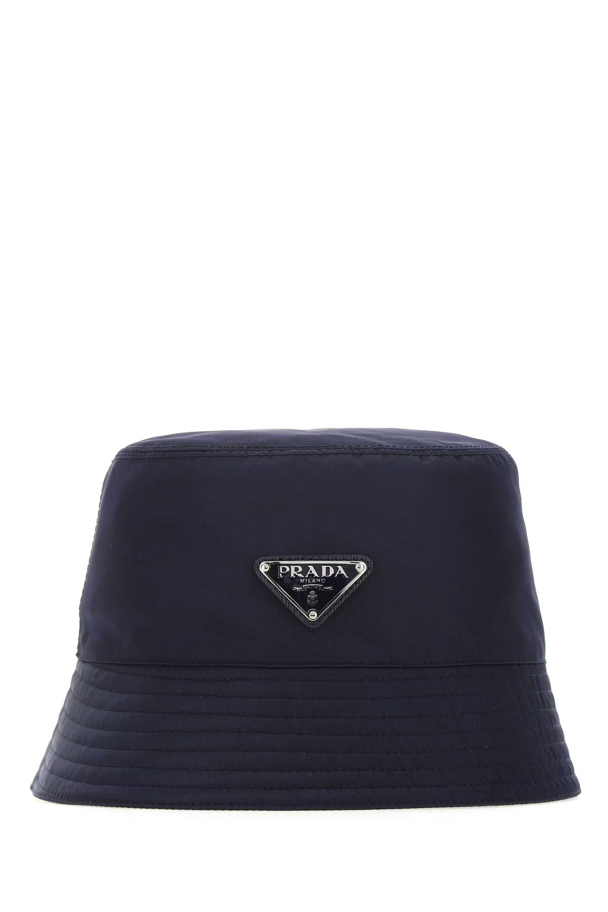Prada Men Midnight Blue Re-Nylon Hat PRADA