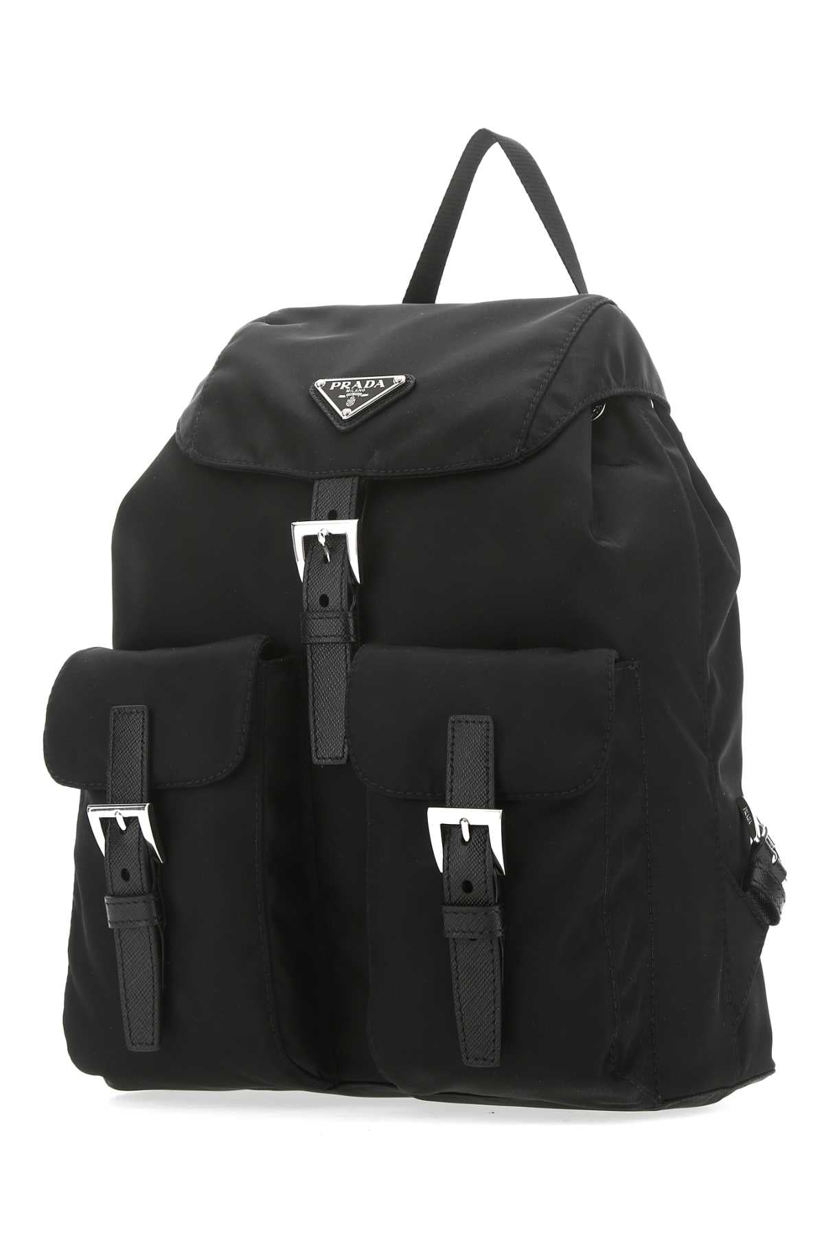 Prada Women Black Re-Nylon Small Backpack PRADA