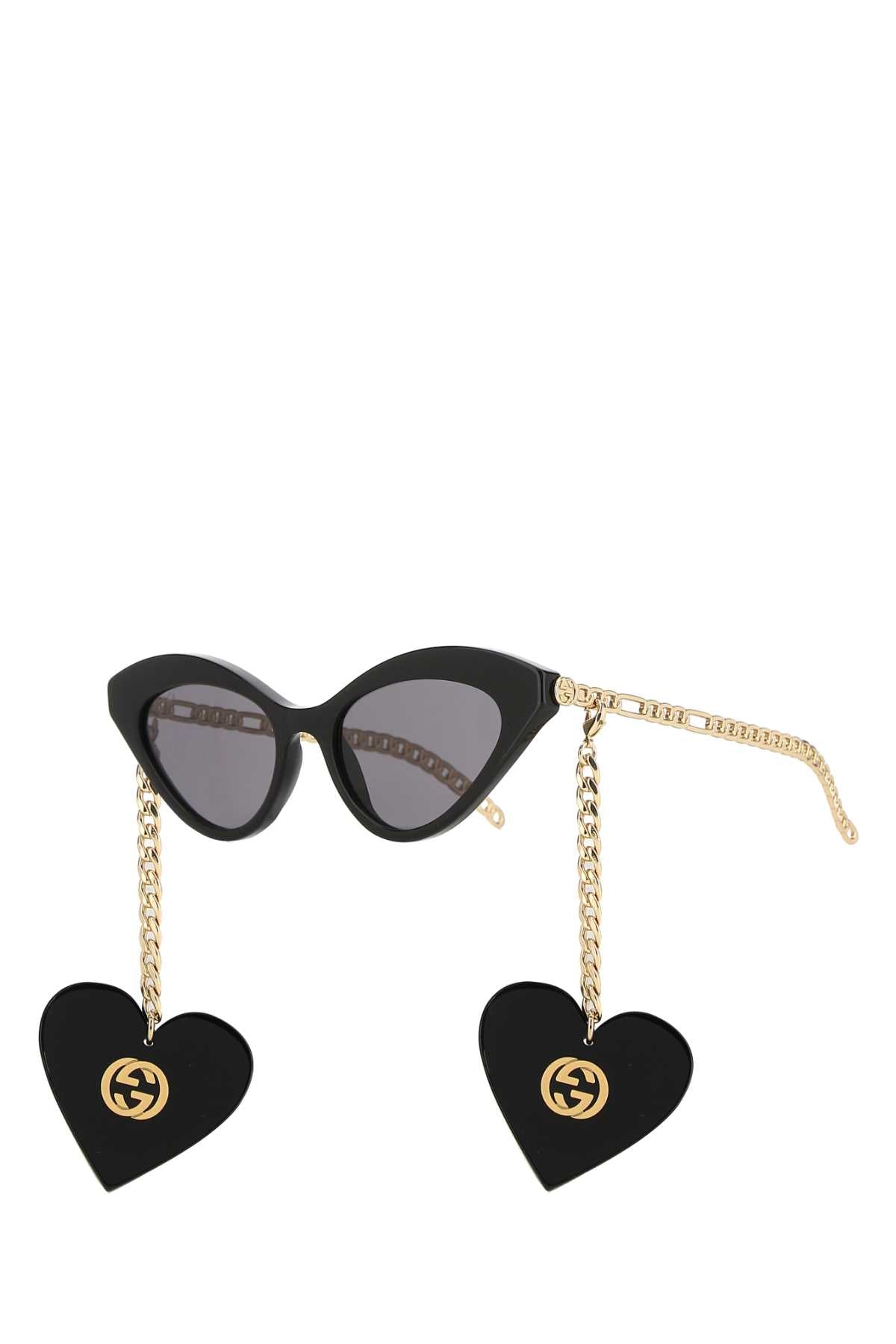Gucci Women Two-Tone Acetate And Metal Sunglasses GUCCI
