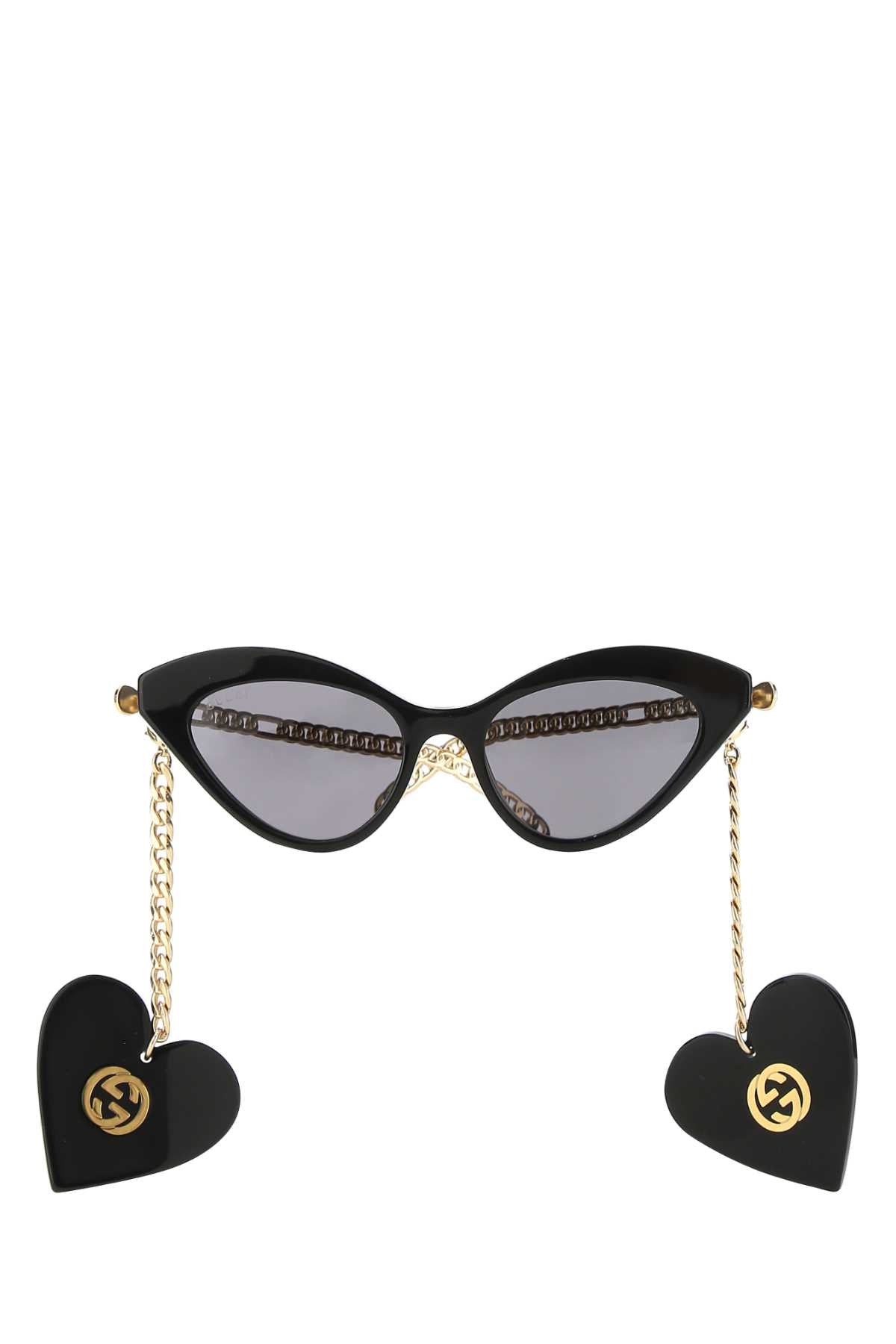 Gucci Women Two-Tone Acetate And Metal Sunglasses GUCCI