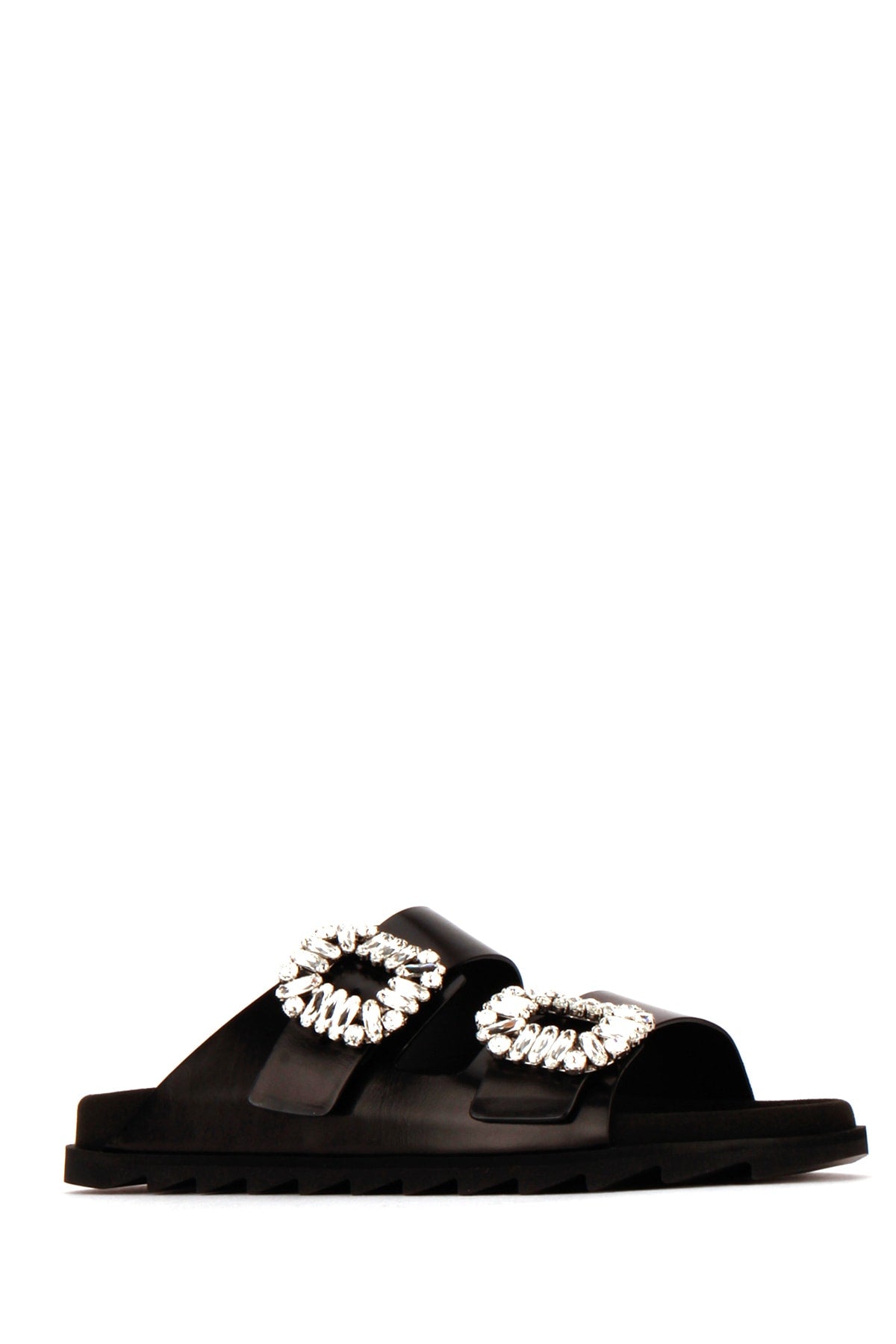 Roger Vivier Women Slidy Viv Strass Buckle ROGER VIVIER