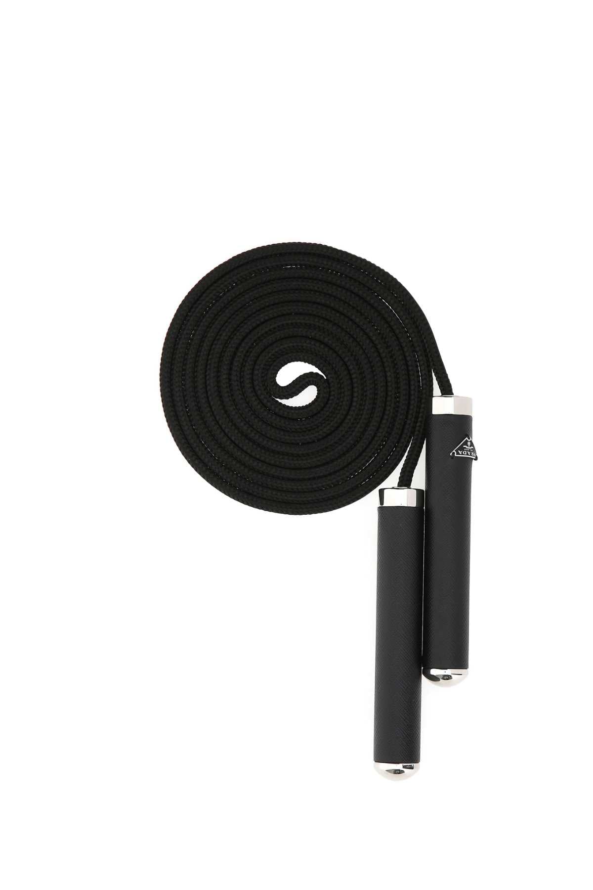 Prada Unisex Black Fabric Skipping Rope PRADA
