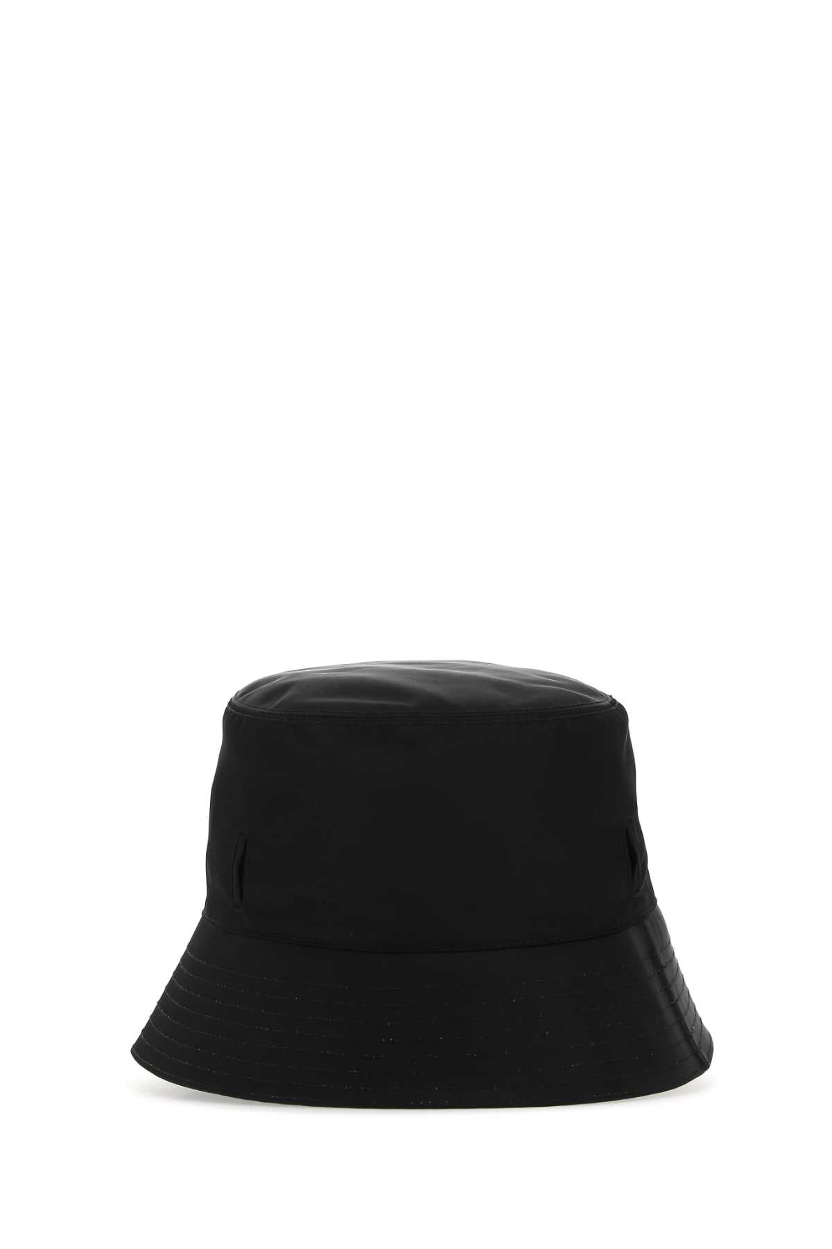 Prada Men Black Re-Nylon Hat PRADA