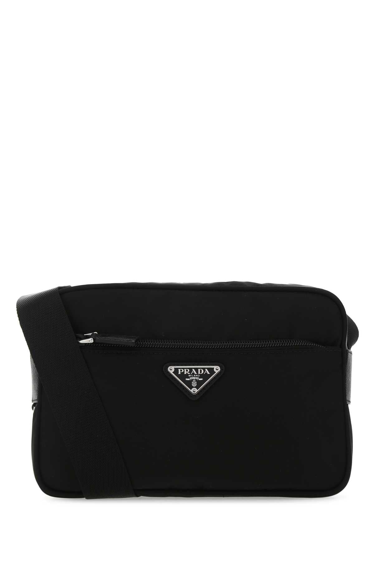 Prada Women Black Re-Nylon Crossbody Bag PRADA