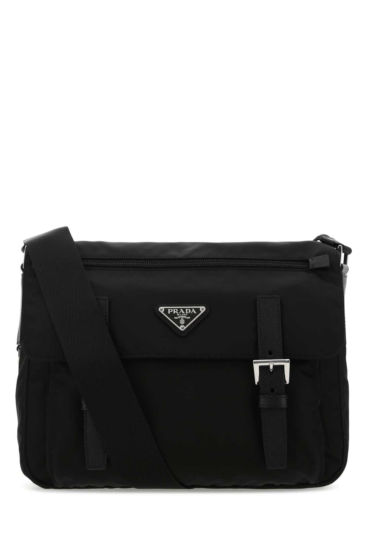 Prada Women Black Re-Nylon Crossbody Bag PRADA