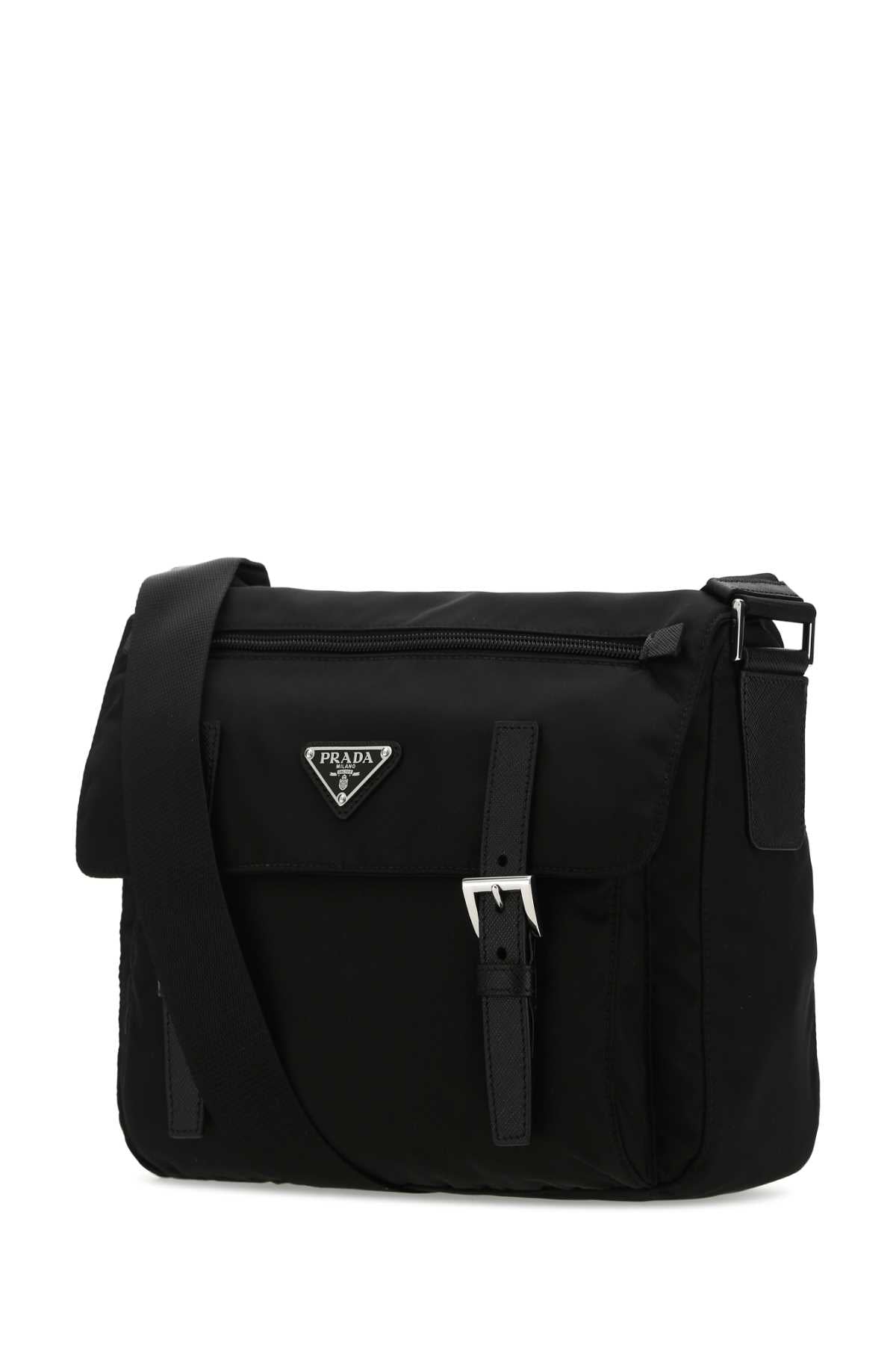 Prada Women Black Re-Nylon Crossbody Bag PRADA