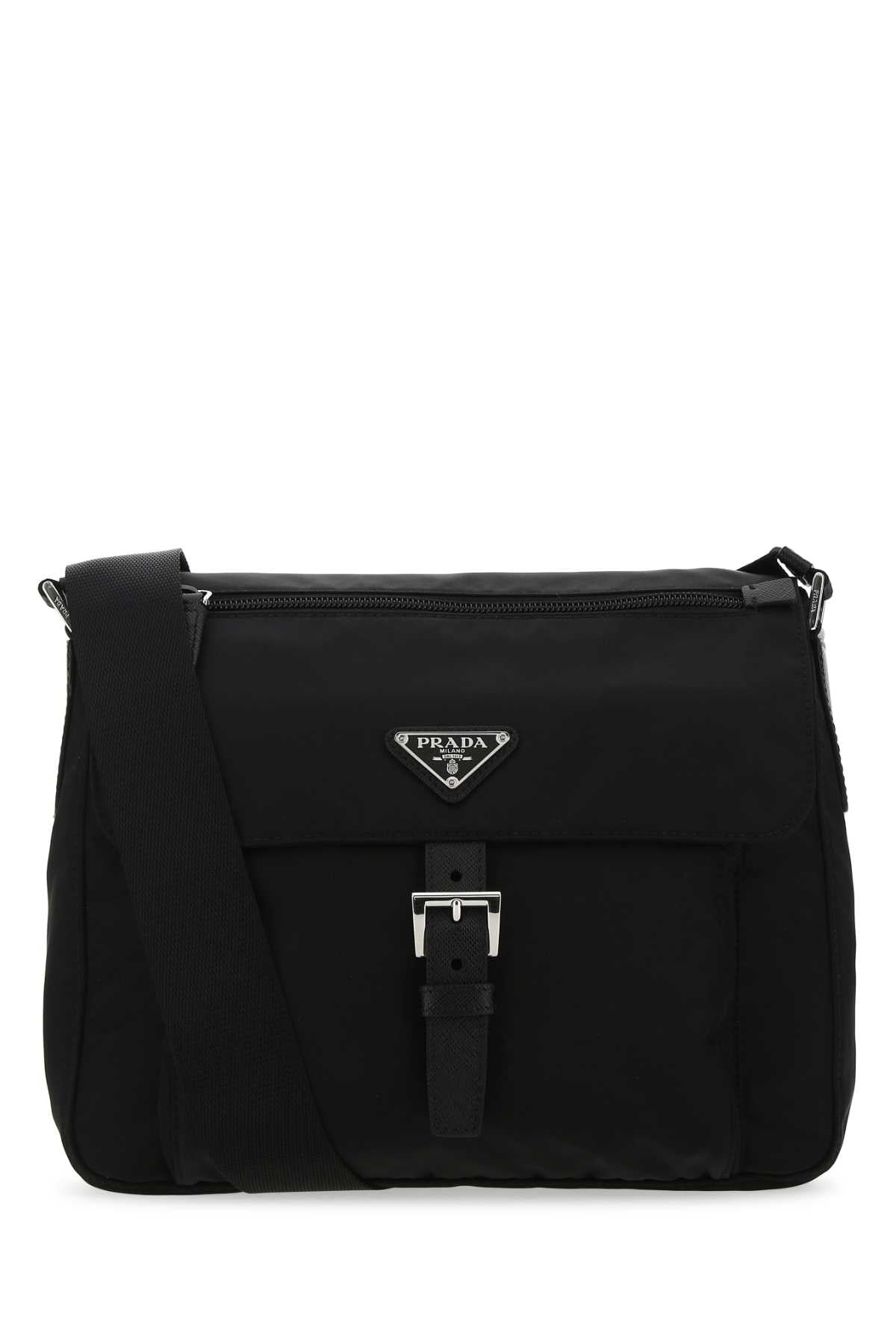 Prada Women Black Re-Nylon Crossbody Bag PRADA