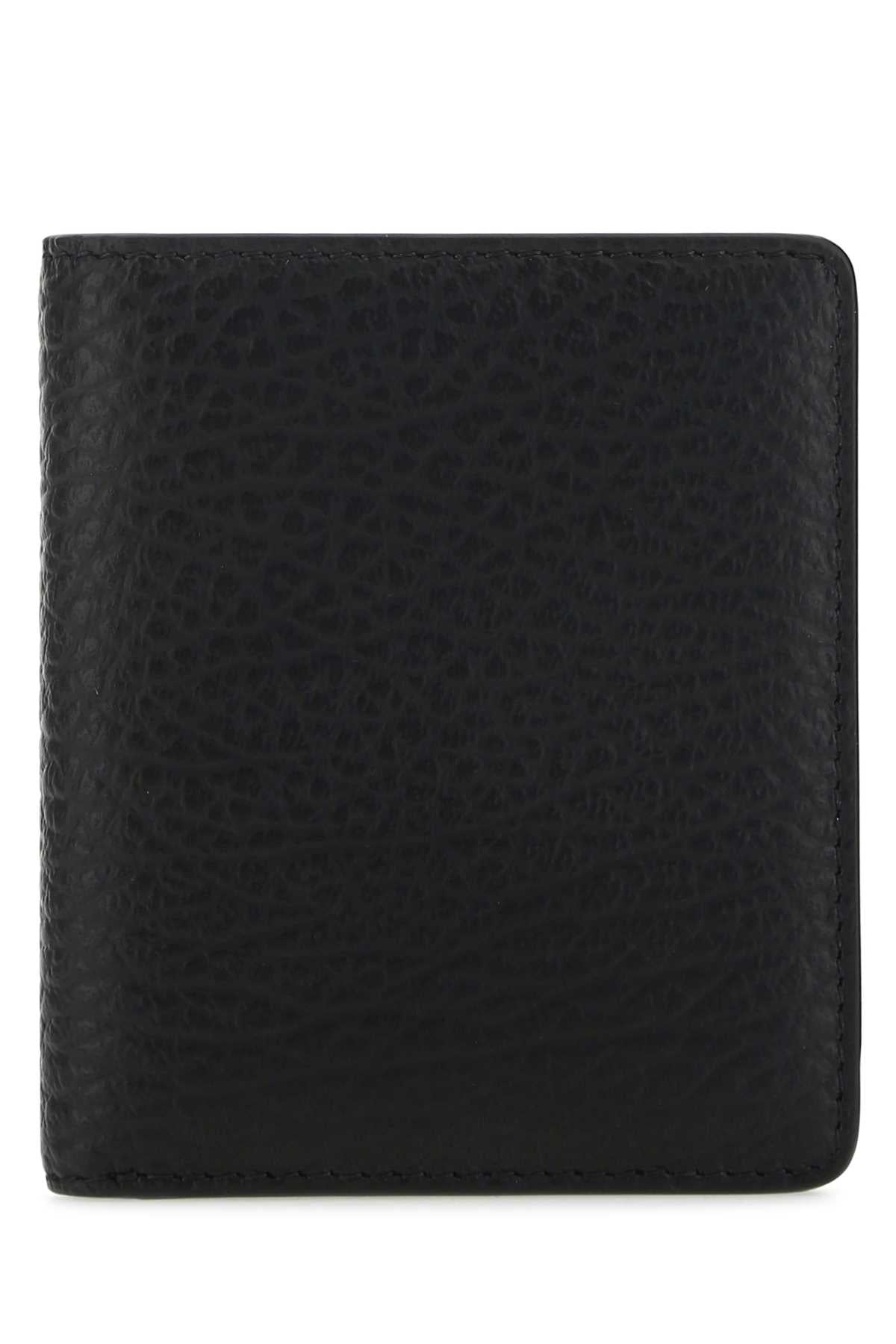 Maison Margiela Women Black Leather Wallet MAISON MARGIELA