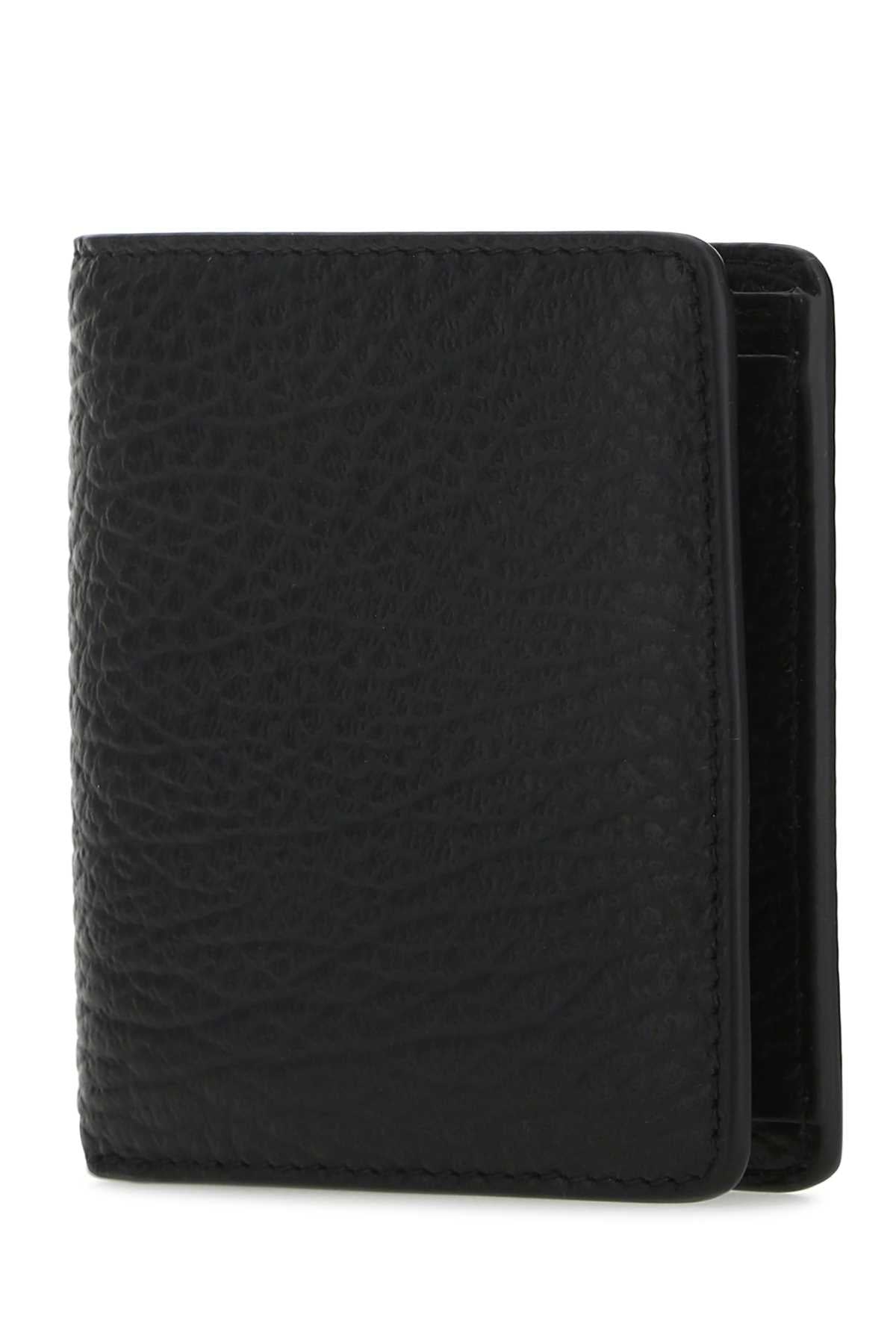 Maison Margiela Women Black Leather Wallet MAISON MARGIELA
