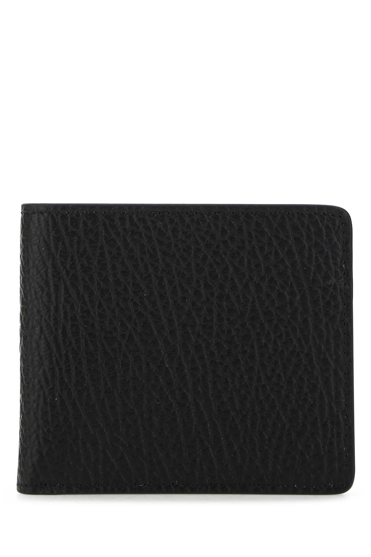 Maison Margiela Men Black Leather Wallet MAISON MARGIELA