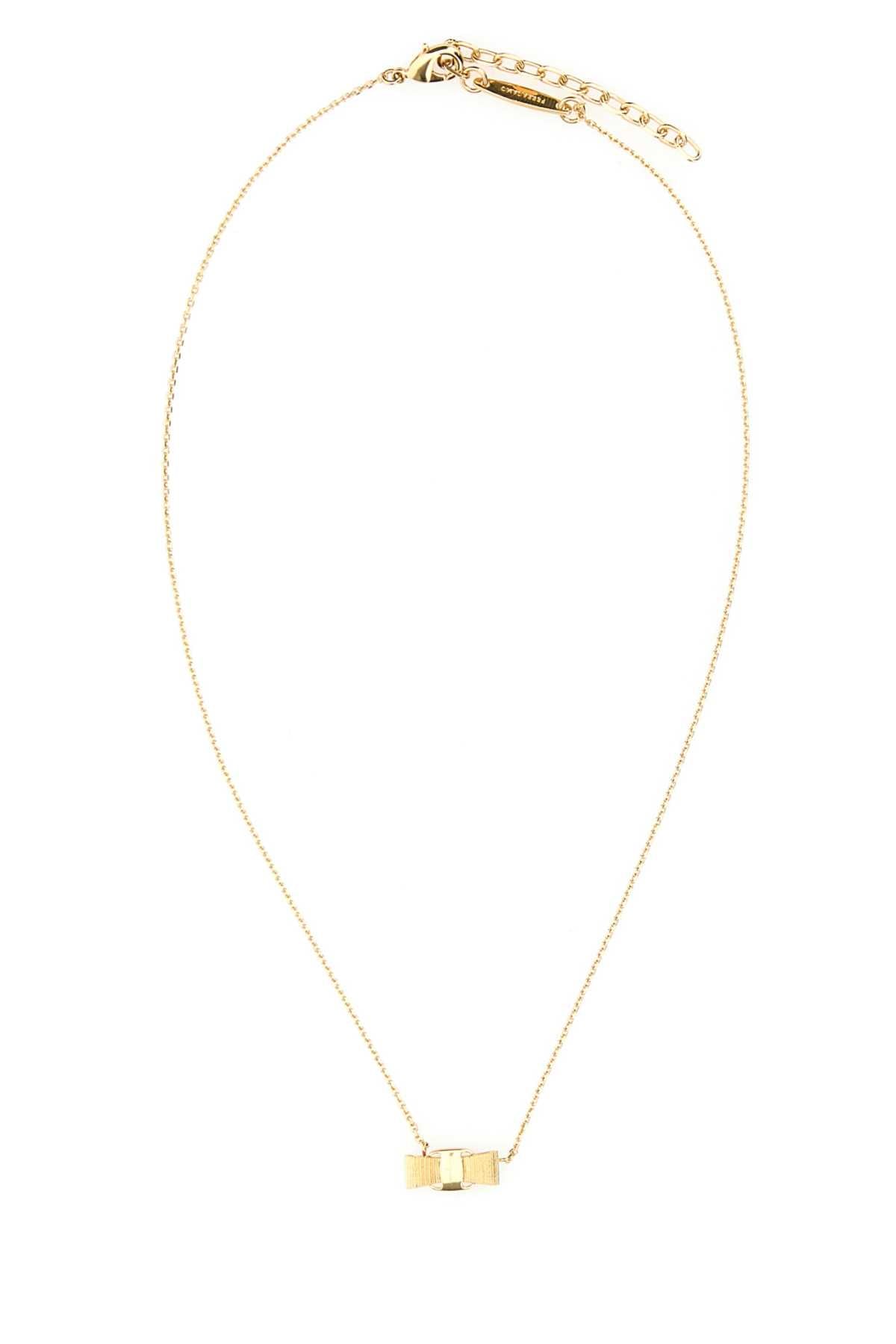 Salvatore Ferragamo Women Gold Metal Necklace FERRAGAMO