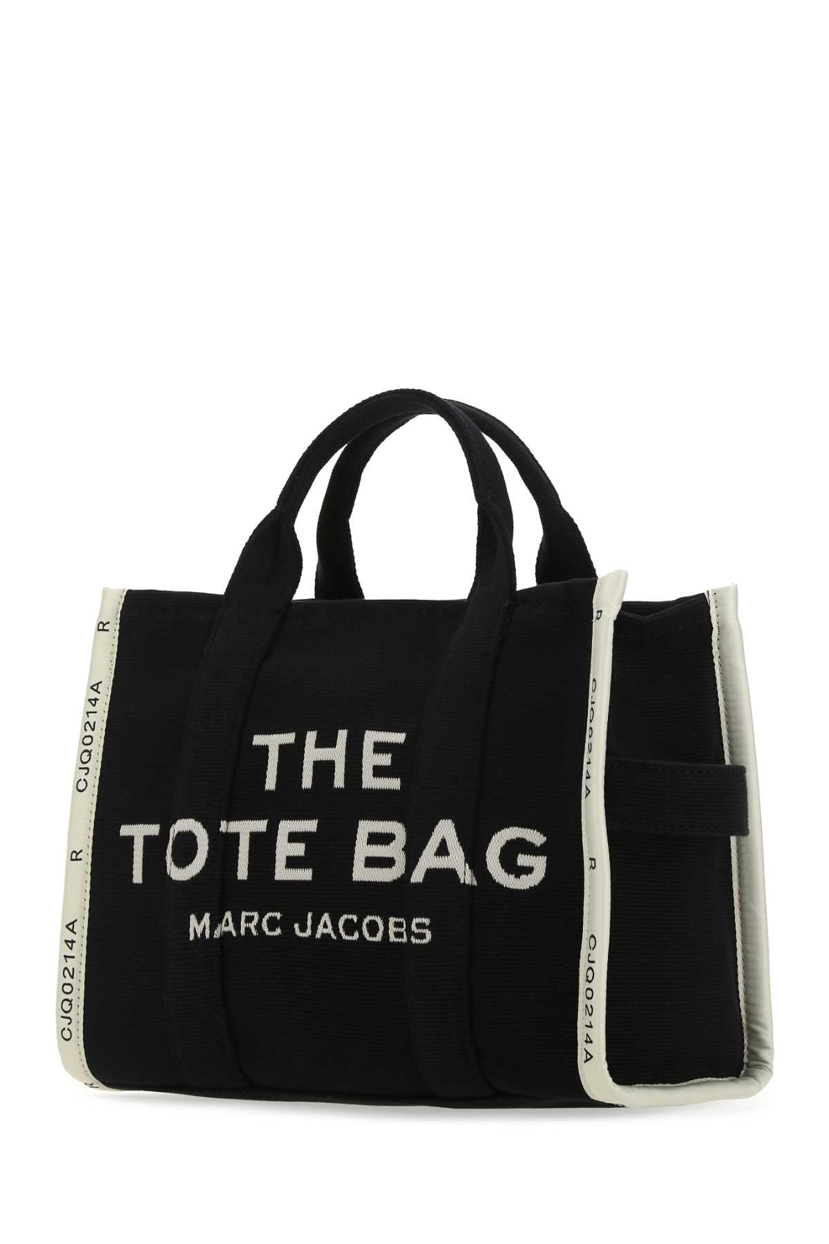 Marc Jacobs Women Black Canvas The Tote Shopping Bag MARC JACOBS