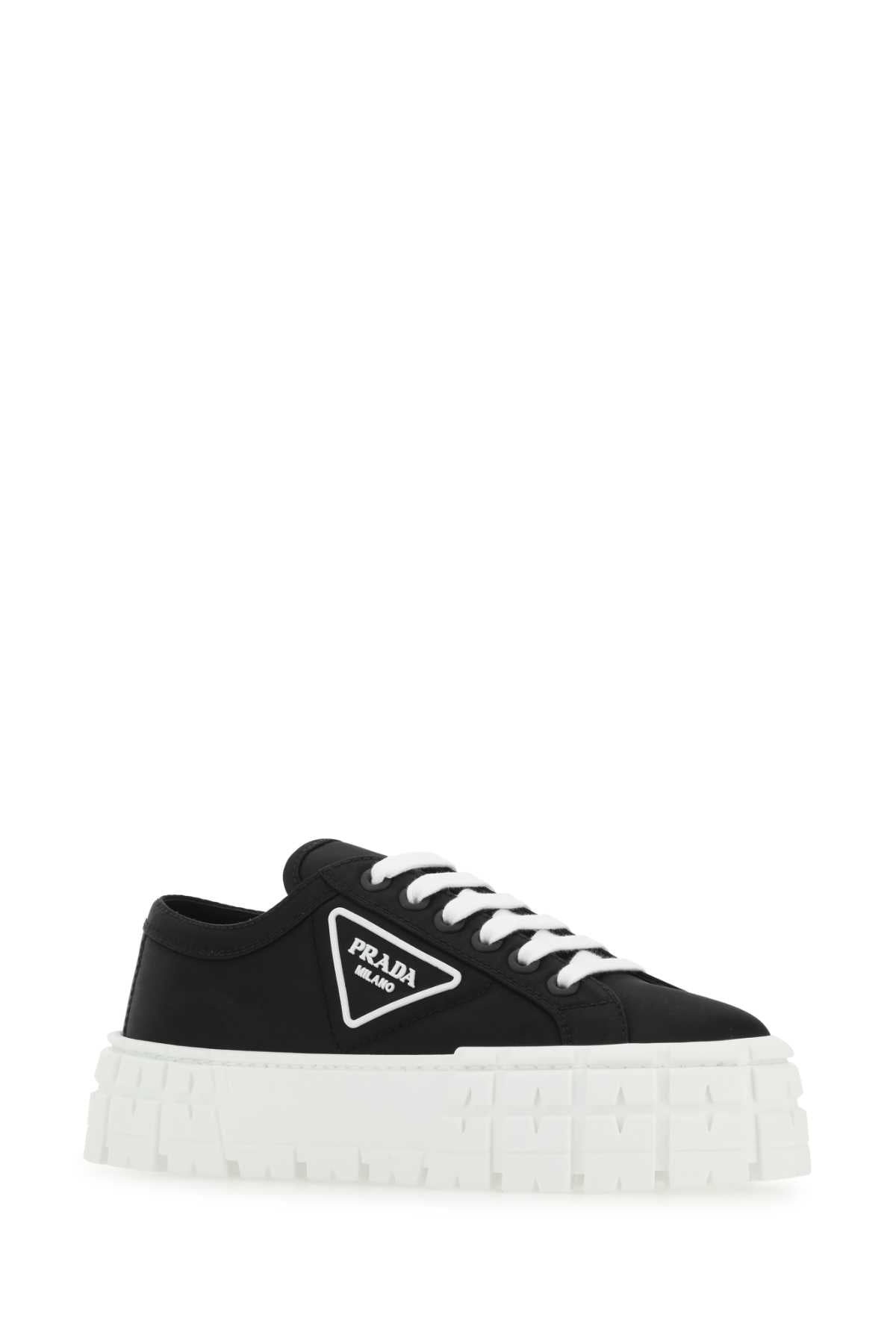 Prada Women Black Nylon Sneakers PRADA