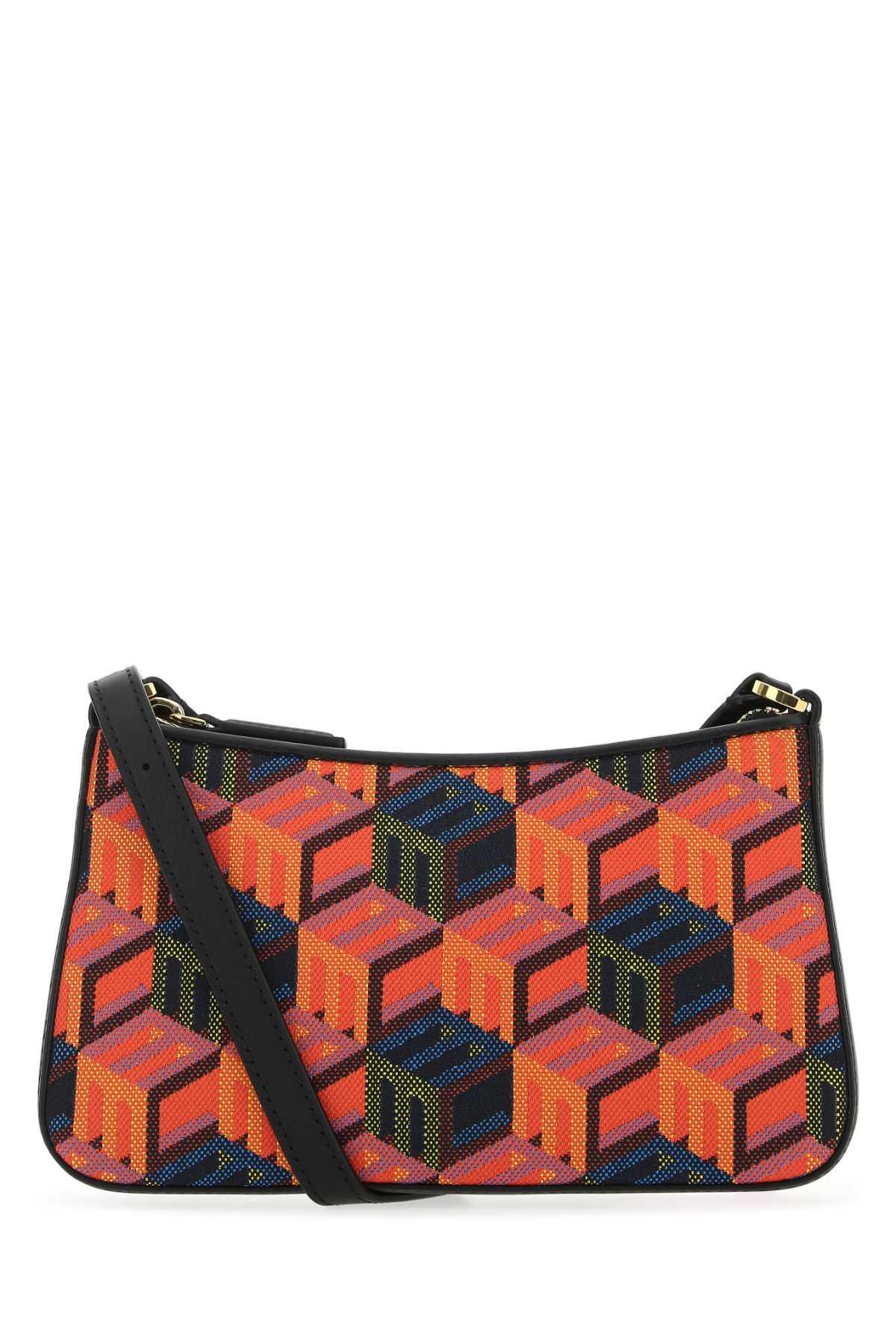 Mcm Women Embroidered Fabric Rockstar Crossbody Bag MCM