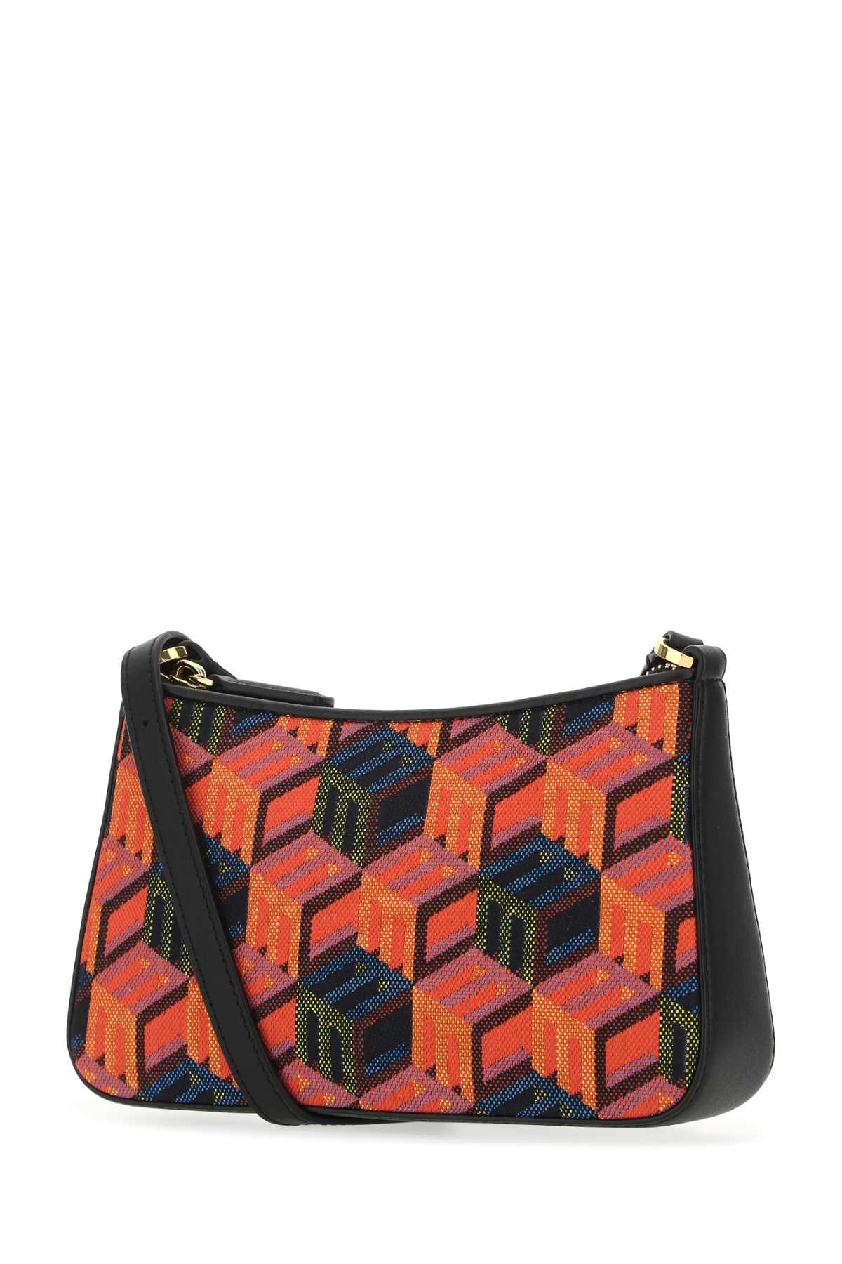 Mcm Women Embroidered Fabric Rockstar Crossbody Bag MCM