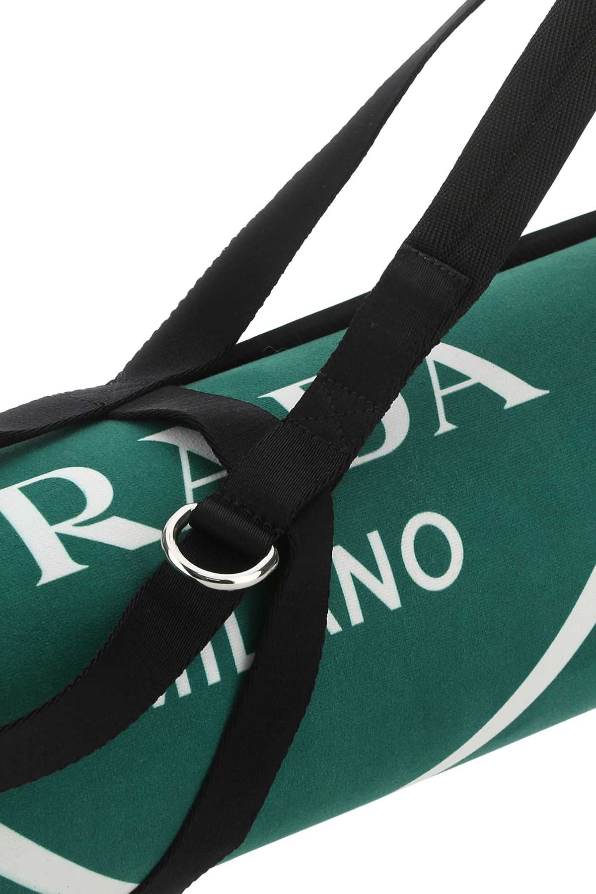 Prada Unisex Green Rubber Yoga Mat PRADA