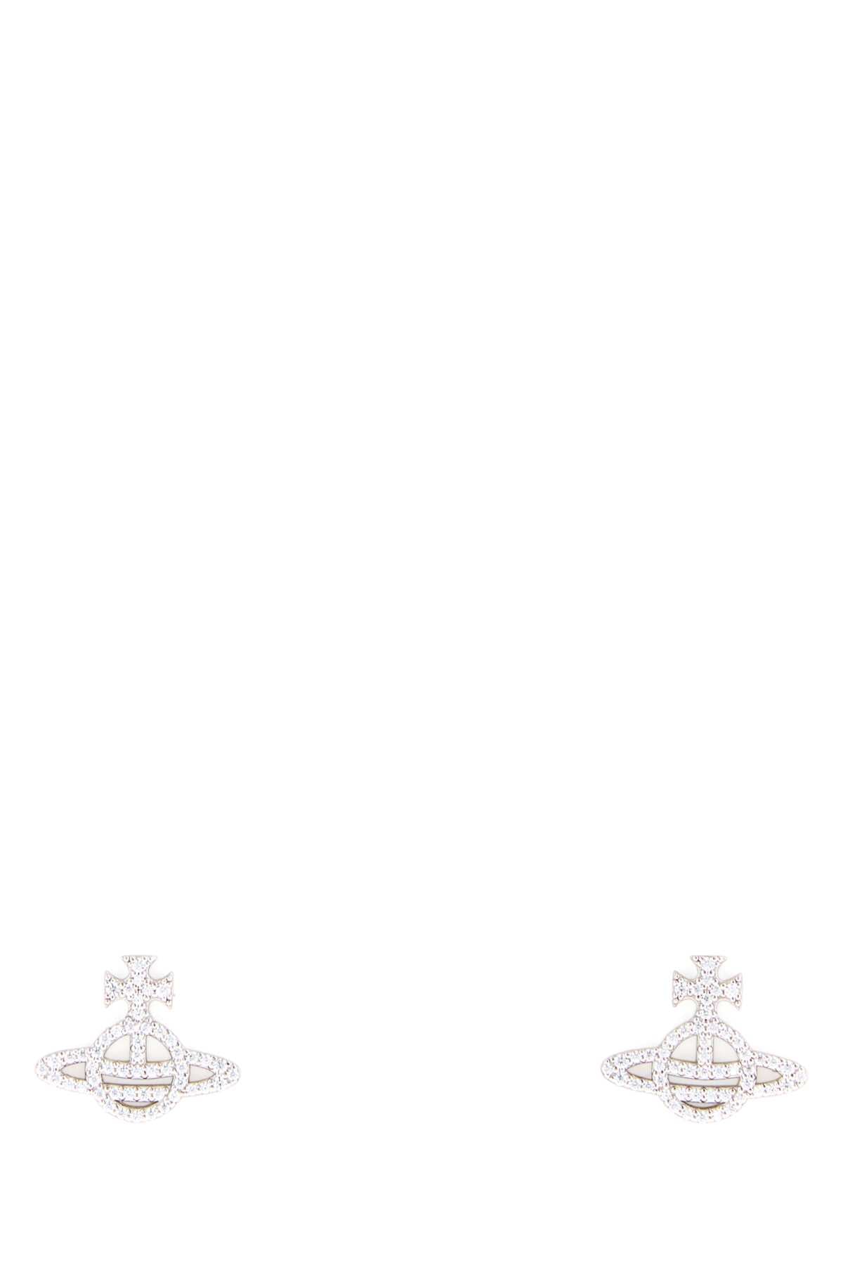 Vivienne Westwood Women Silver Metal Calliope Earrings VIVIENNE WESTWOOD
