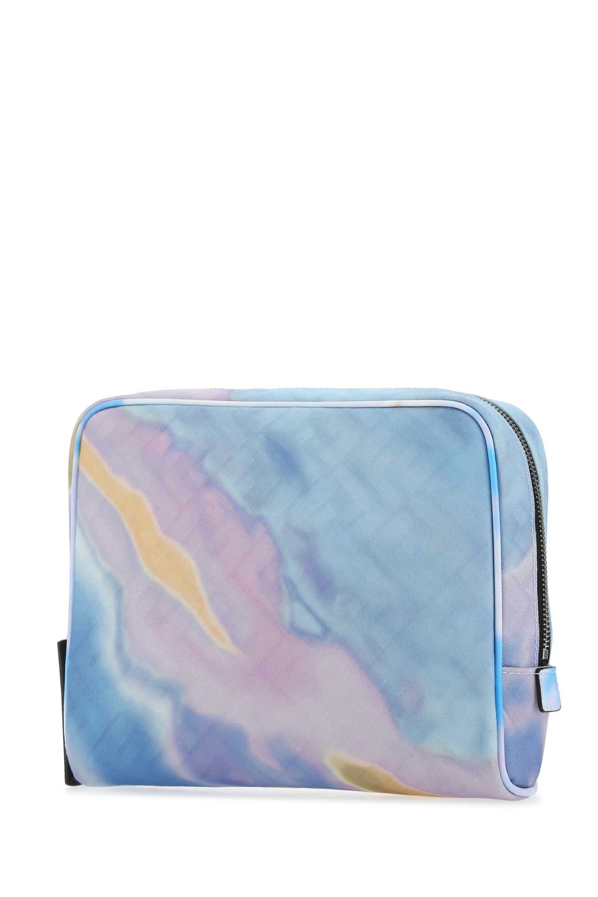 Fendi Men Printed Fabric Beauty Case FENDI