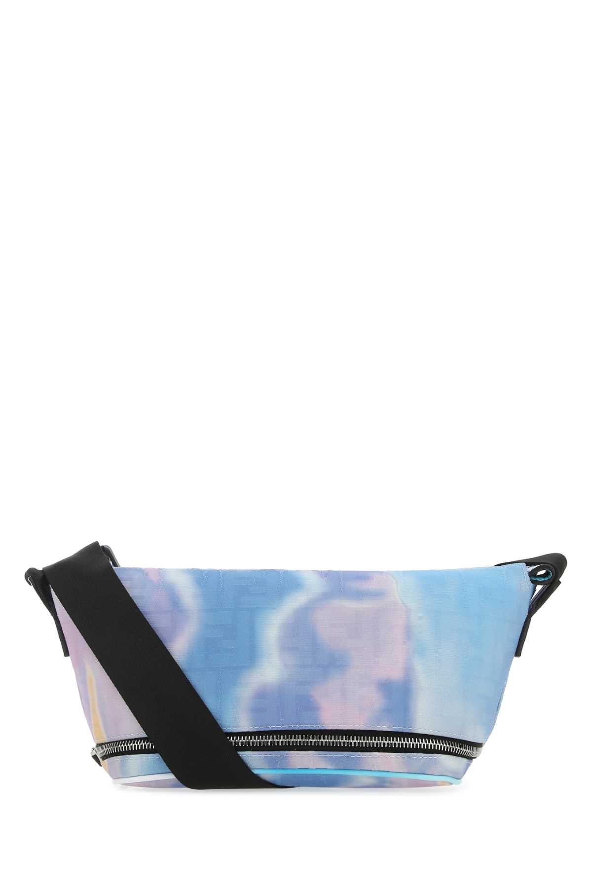 Fendi Men Multicolor Fabric Belt Bag FENDI