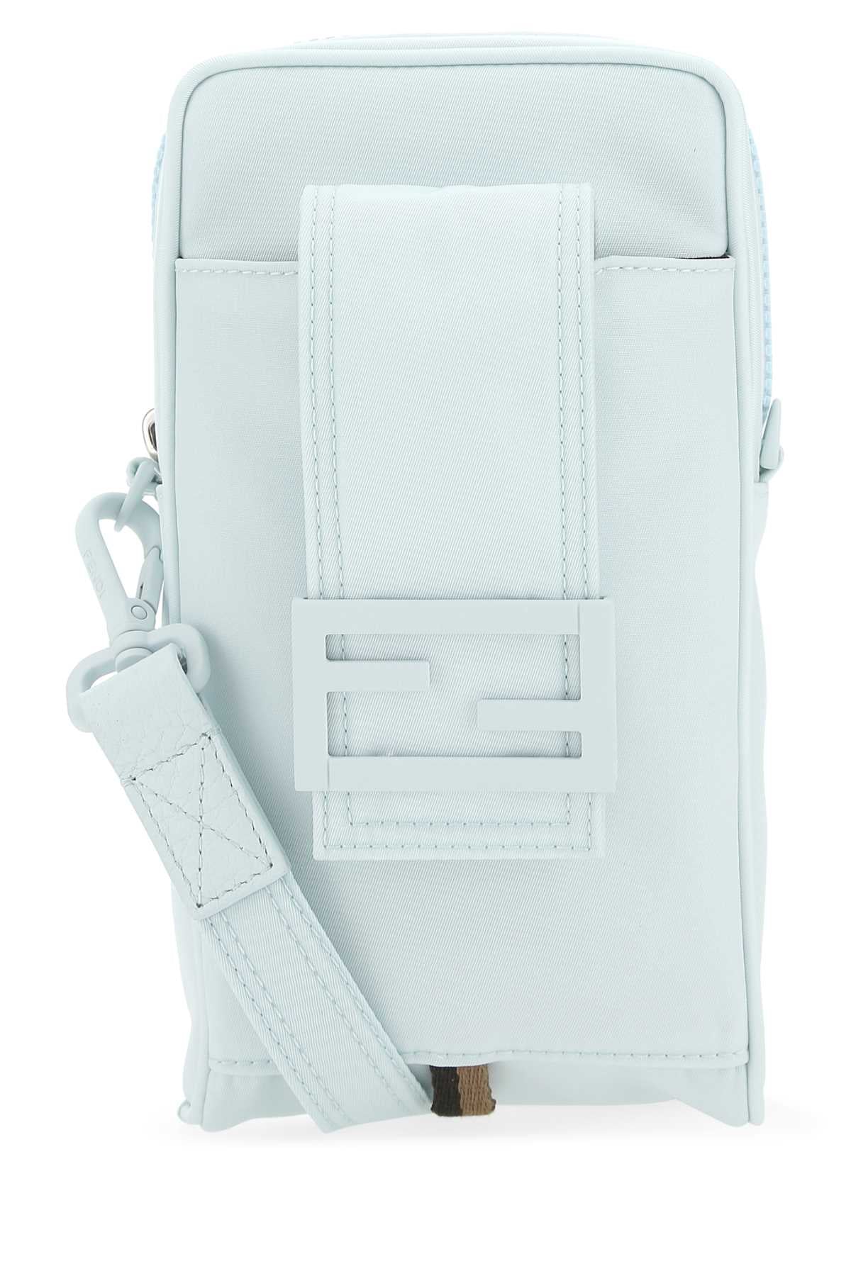 Fendi Men Light-Blue Econylâ® Phone Holder FENDI