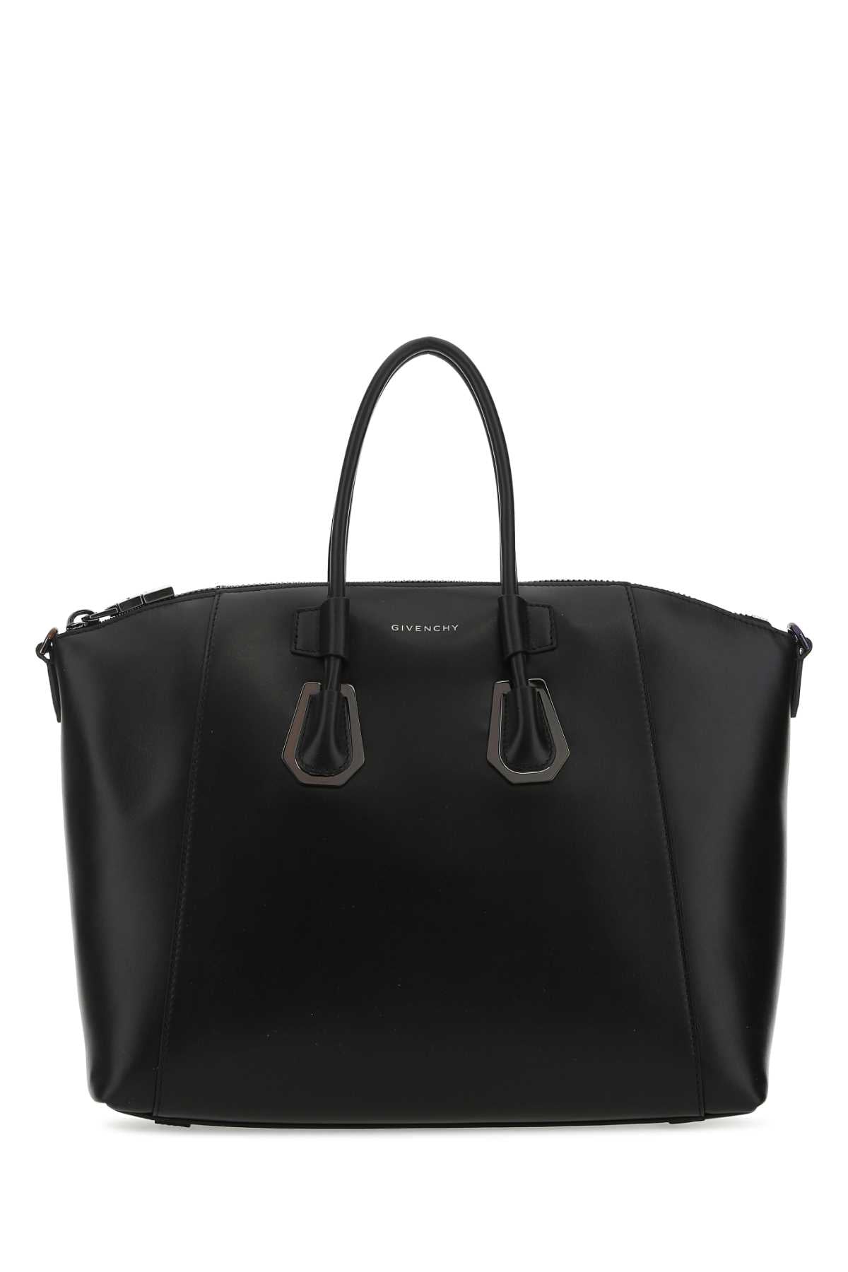 Givenchy Women Black Leather Small Antigona Sport Handbag GIVENCHY