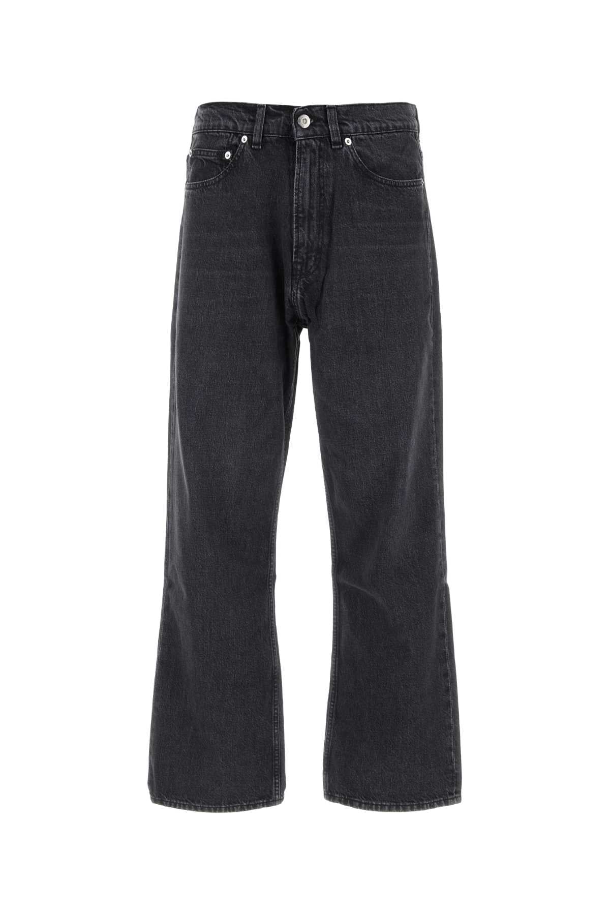 Our Legacy Men Dark Grey Denim Jeans OUR LEGACY