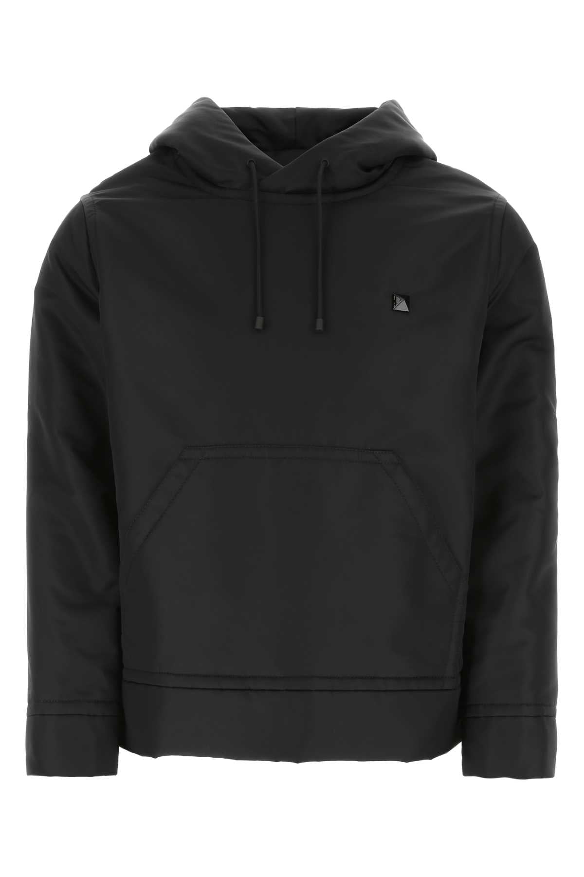 Valentino Garavani Men Black Nylon Sweatshirt VALENTINO GARAVANI