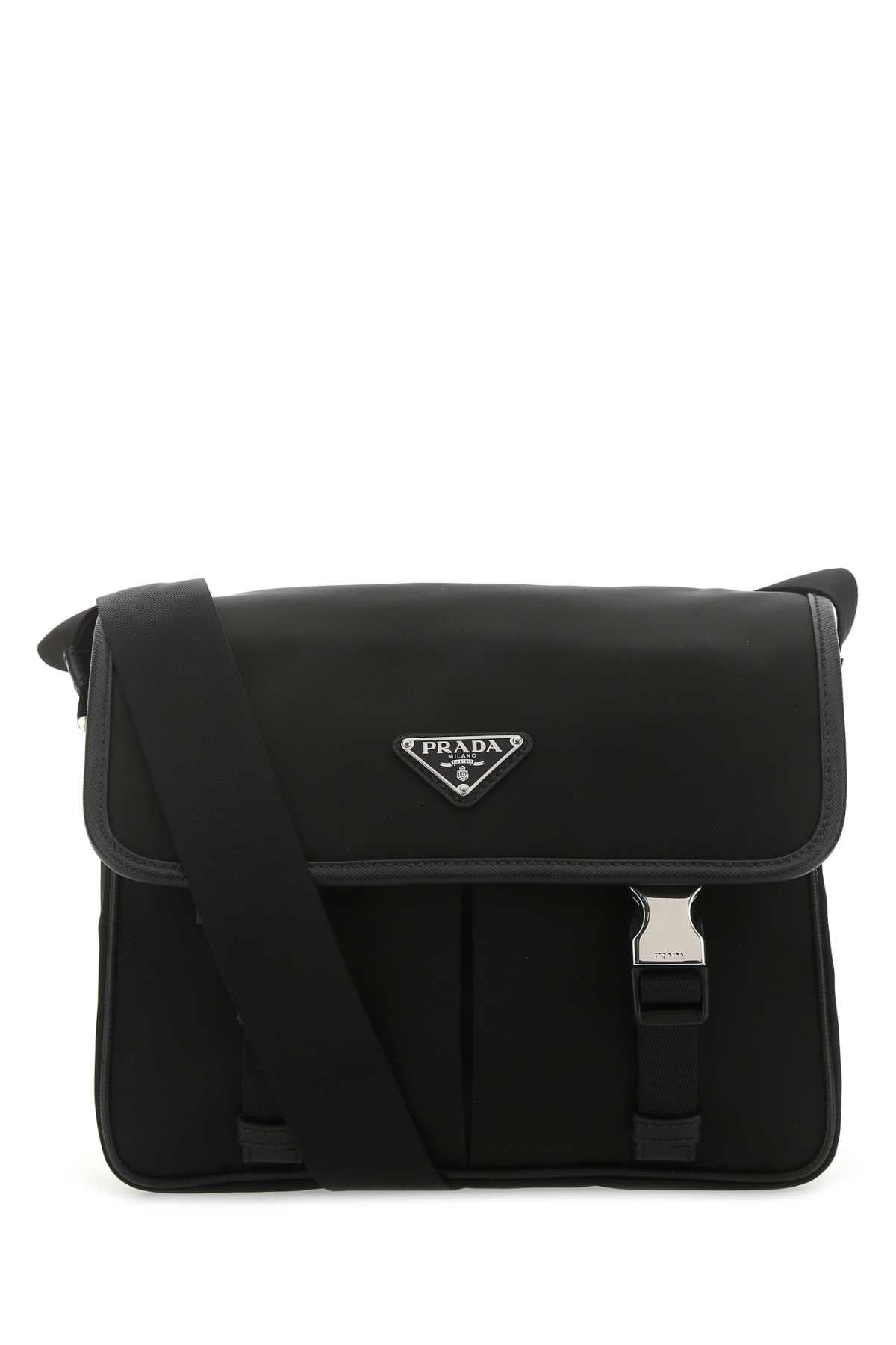 Prada Men Black Re-Nylon Crossbody Bag PRADA