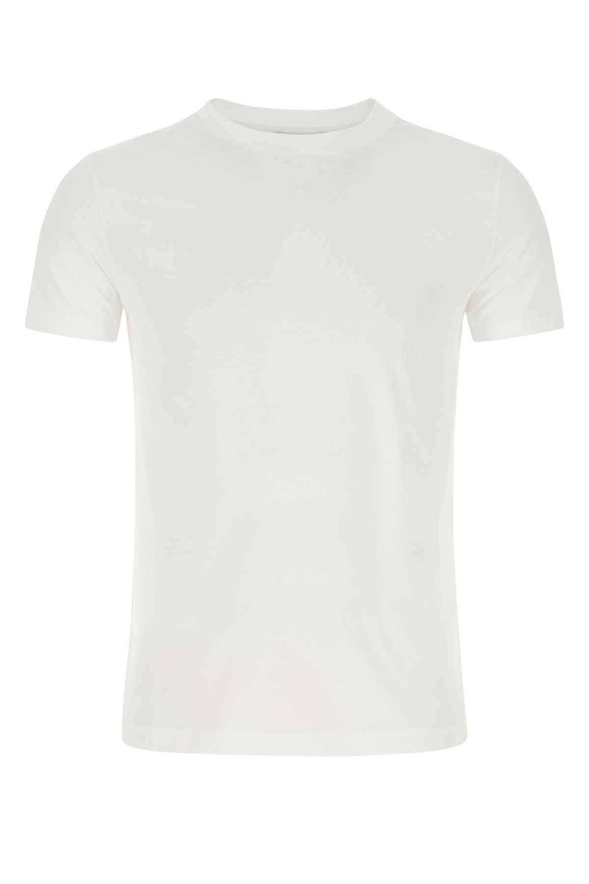 Prada Men White Cotton T-Shirt Set PRADA