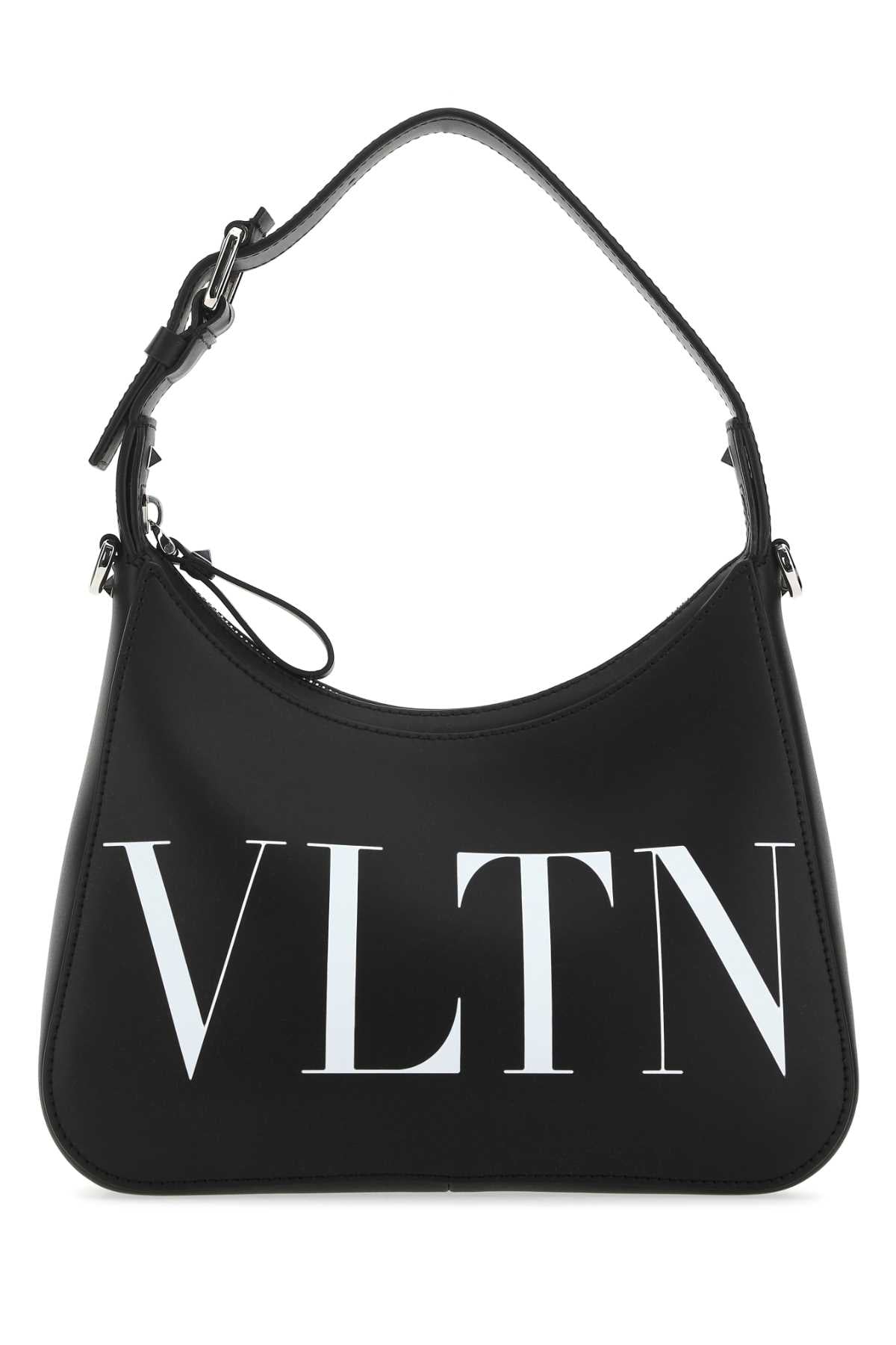 Valentino Garavani Men Black Leather Vltn Handbag VALENTINO GARAVANI
