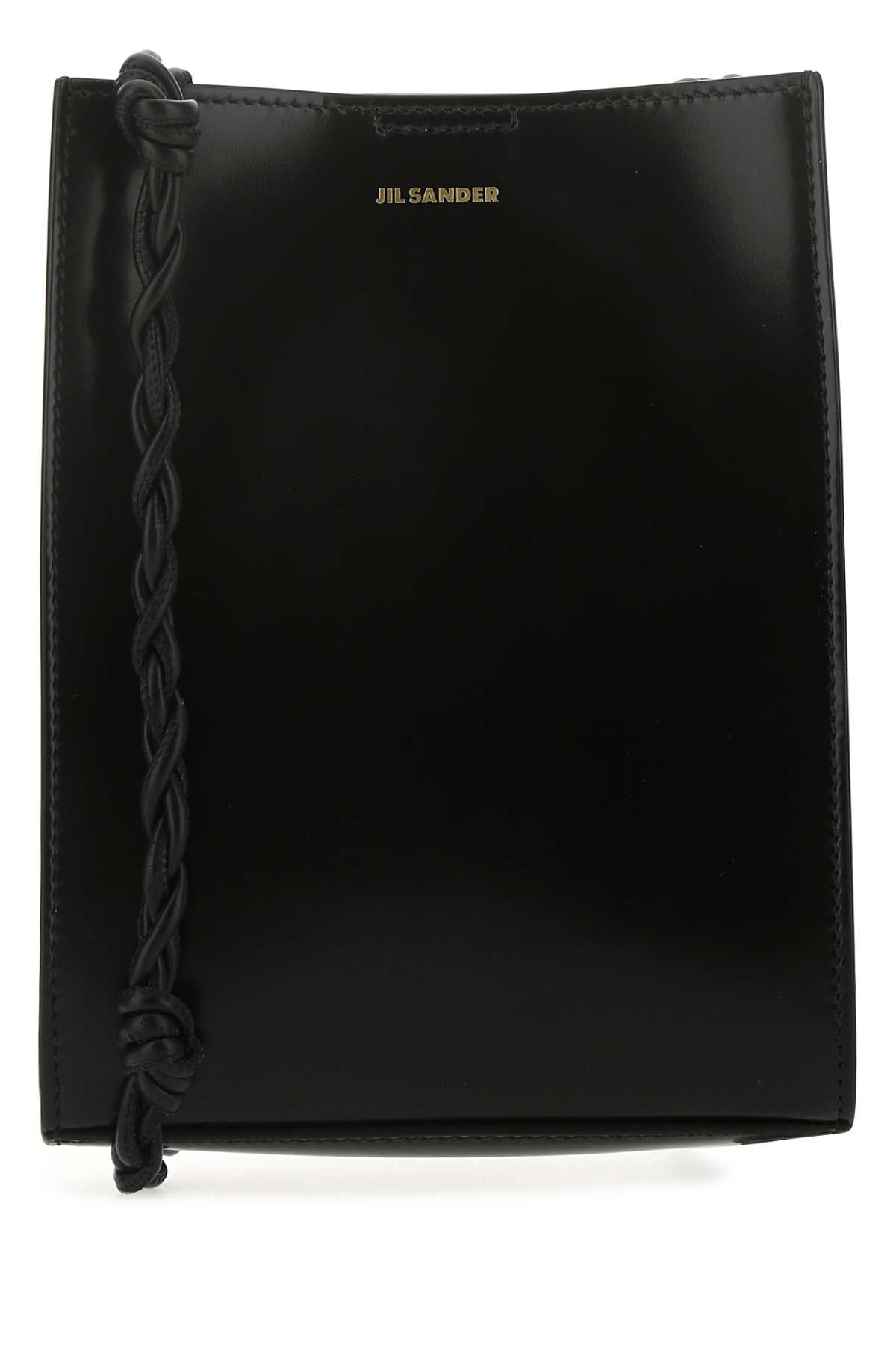 Jil Sander Women Black Leather Small Tangle Shoulder Bag JIL SANDER
