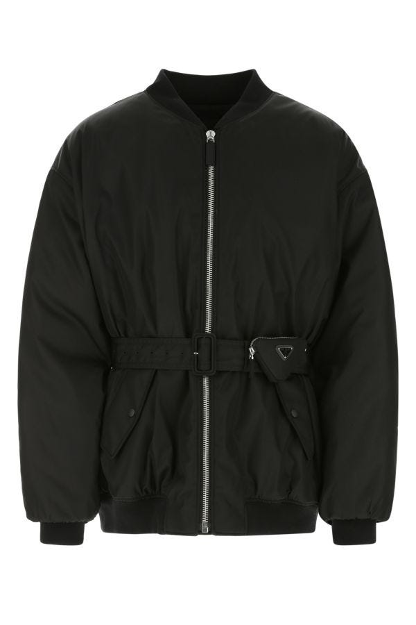 Prada Man Black Re-Nylon Padded Jacket