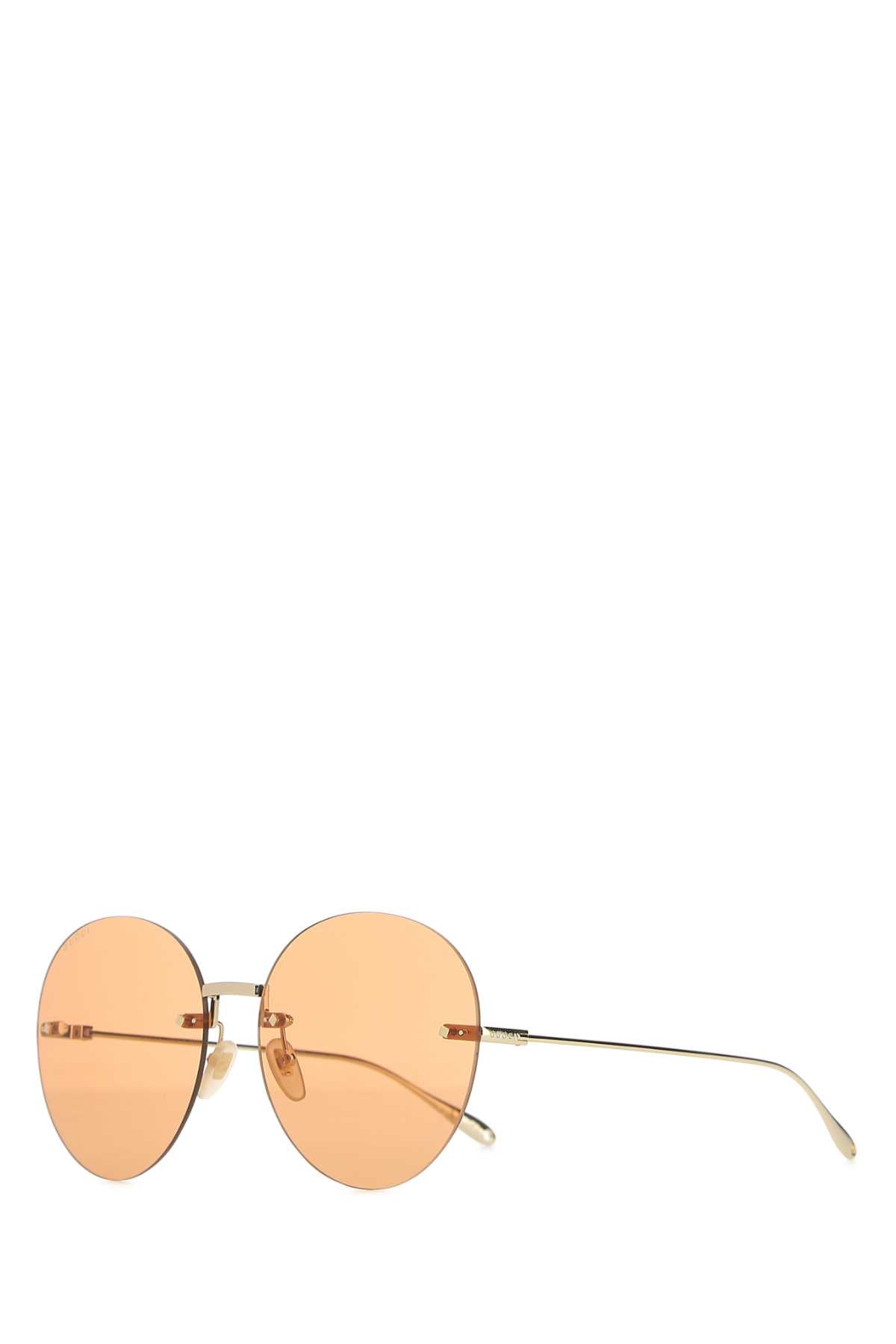 Gucci Women Gold Metal Sunglasses GUCCI