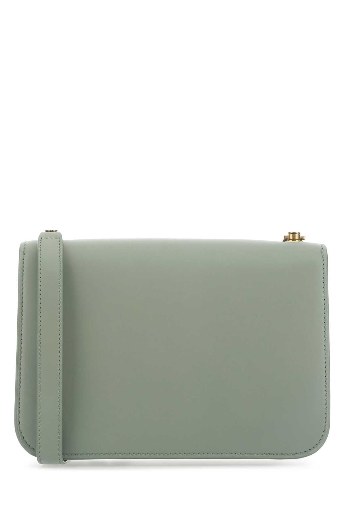 Saint Laurent Women Sage Green Leather Carre Shoulder Bag SAINT LAURENT
