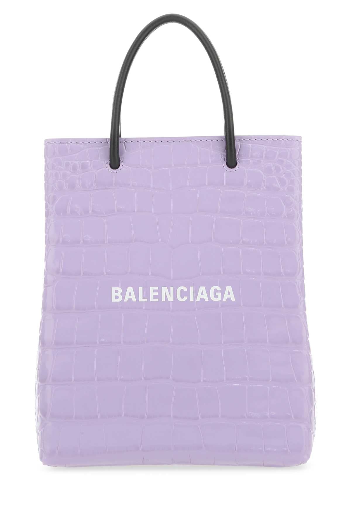 Balenciaga Women Lilac Leather Handbag BALENCIAGA