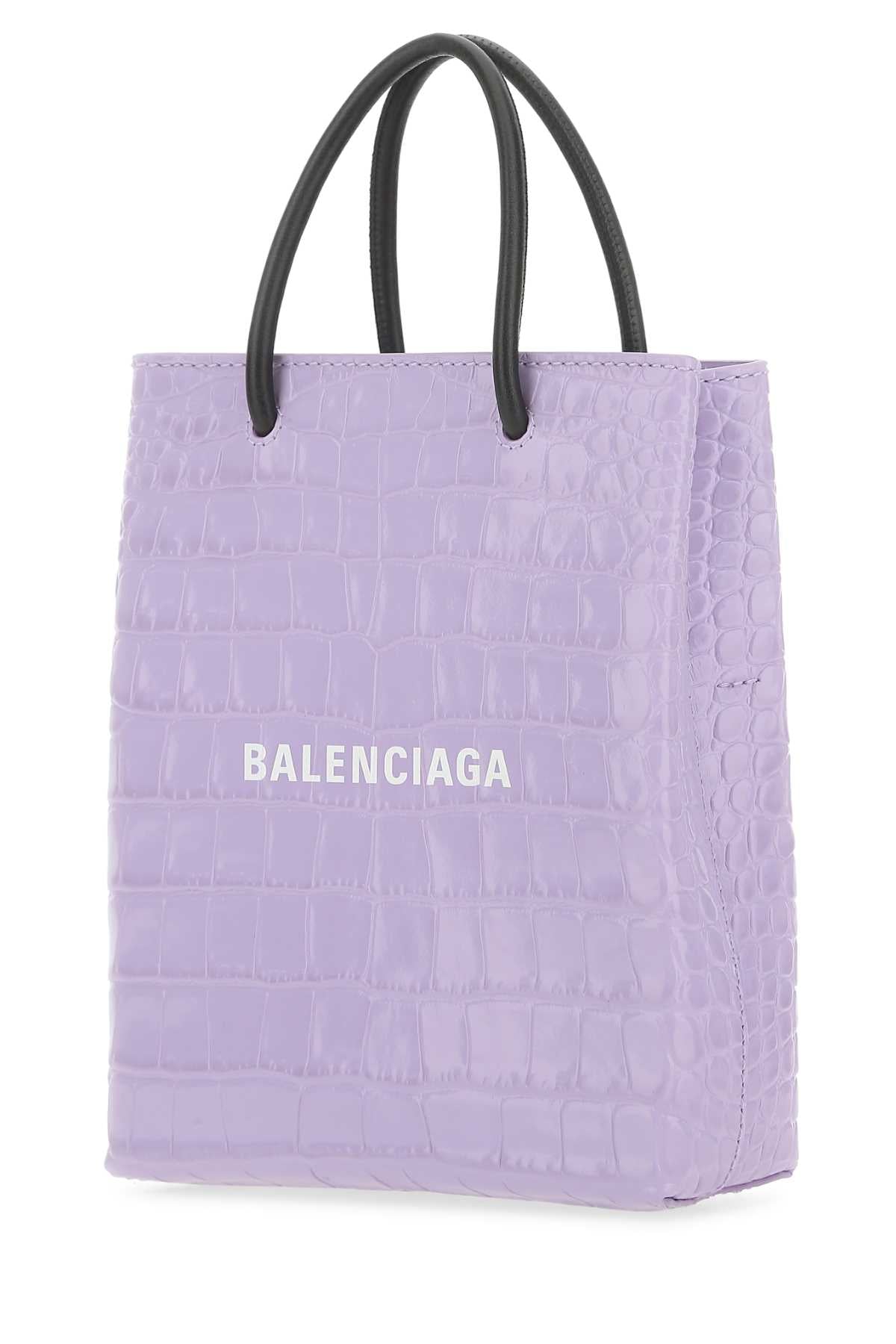Balenciaga Women Lilac Leather Handbag BALENCIAGA