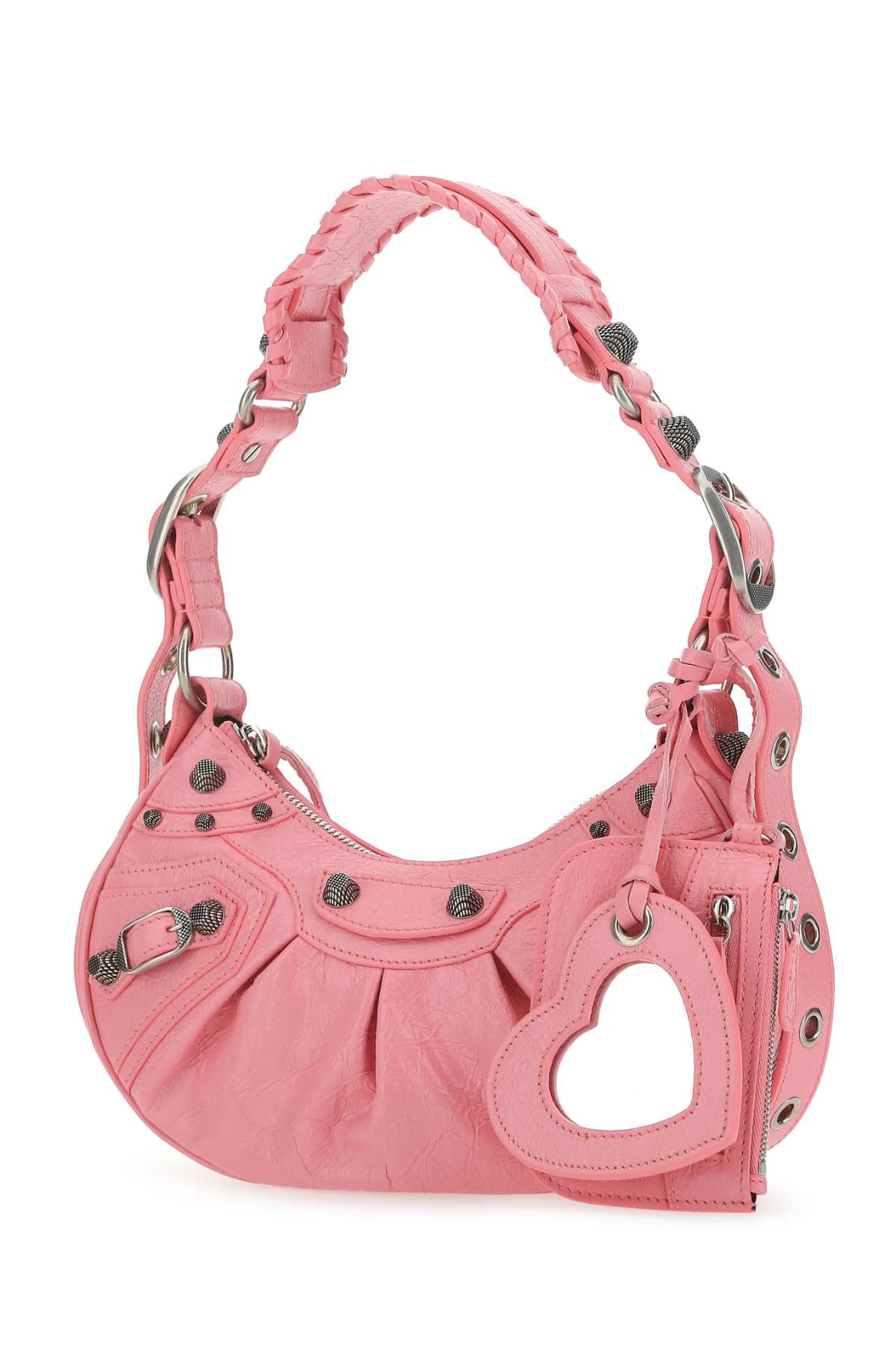 Balenciaga Women Pink Nappa Leather Le Cagole Xs Shoulder Bag BALENCIAGA