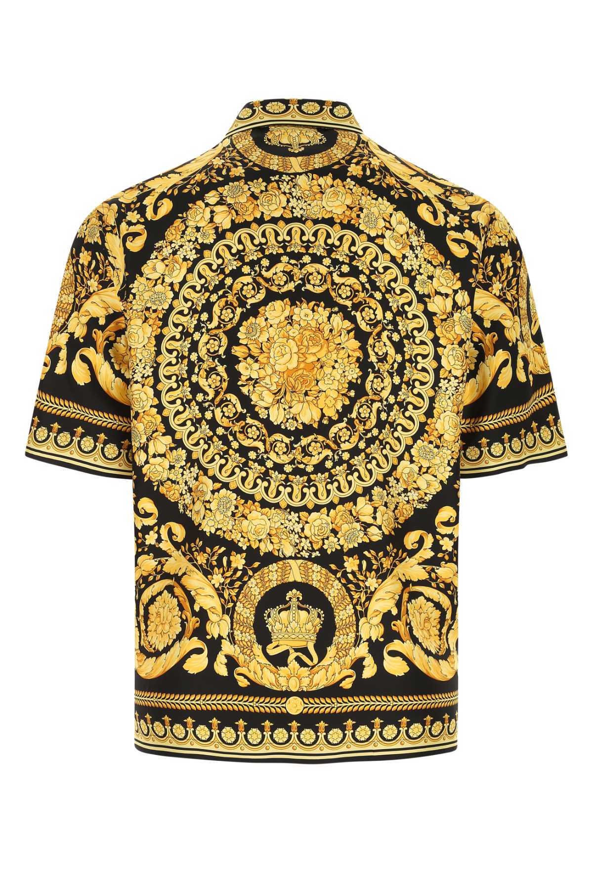 Versace Men Printed Silk Shirt VERSACE