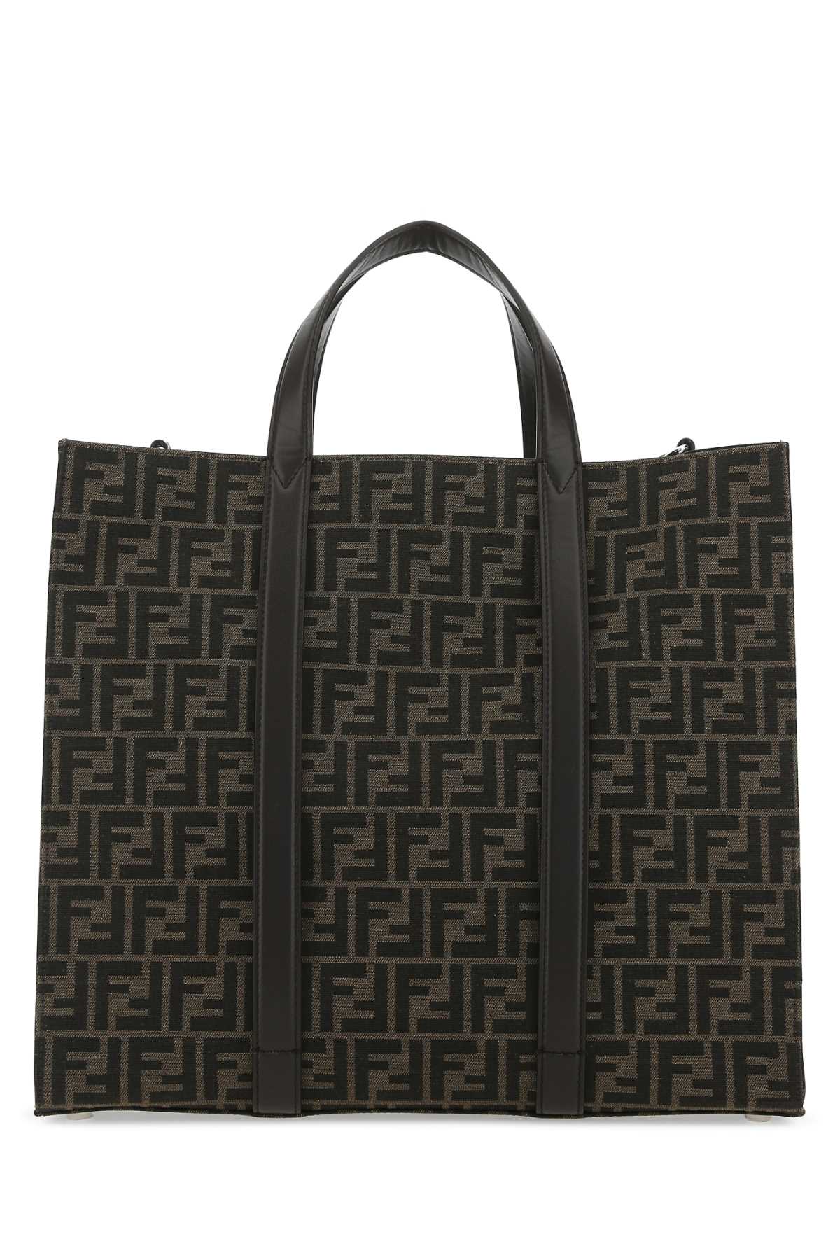Fendi Men Embroidered Canvas Shopping Bag FENDI