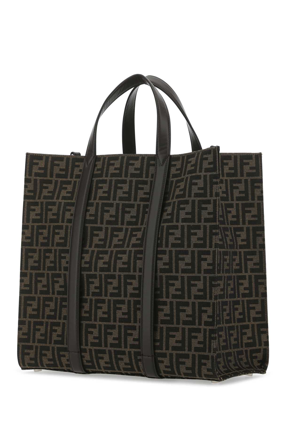 Fendi Men Embroidered Canvas Shopping Bag FENDI