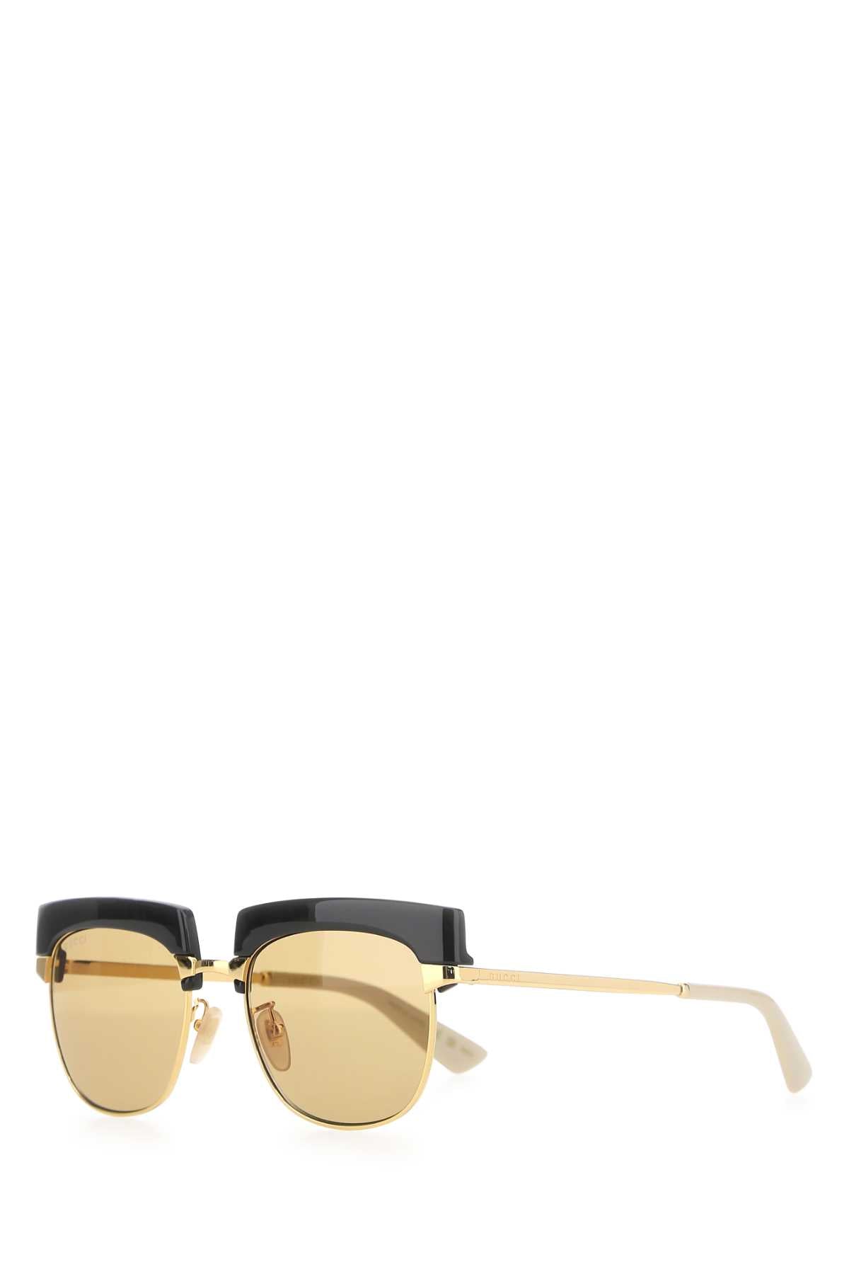 Gucci Men Gold Metal Sunglasses GUCCI