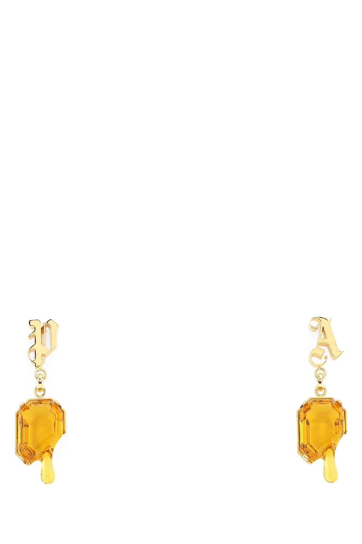 Palm Angels Women Golden Metal Earrings PALM ANGELS