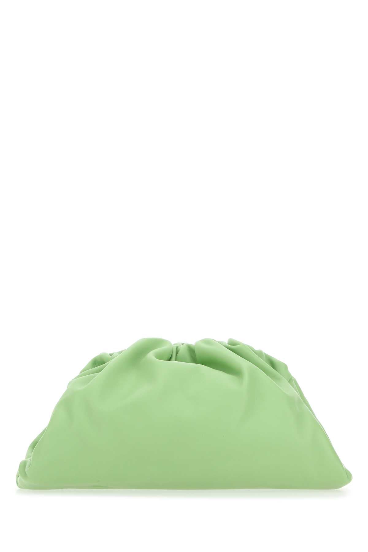 Bottega Veneta Women Light Green Nappa Leather Teen Pouch Clutch BOTTEGA VENETA