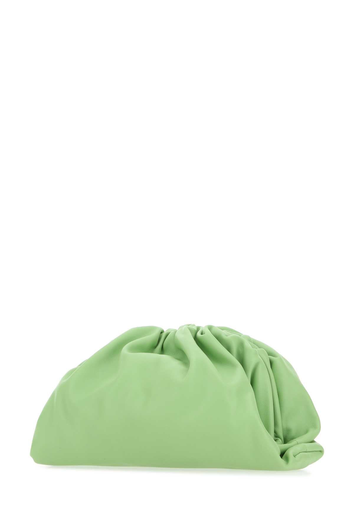 Bottega Veneta Women Light Green Nappa Leather Teen Pouch Clutch BOTTEGA VENETA