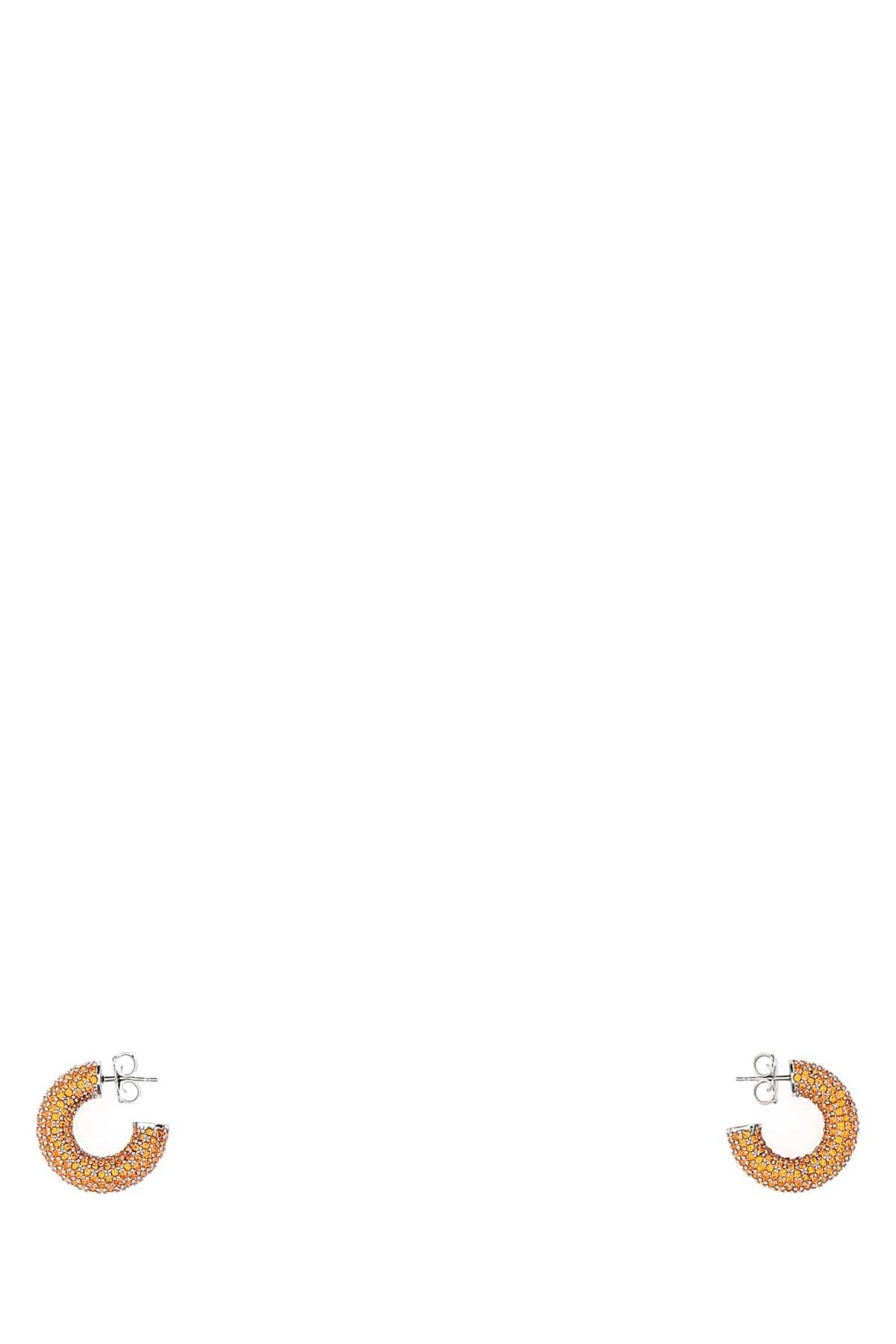 Amina Muaddi Women Embellished Metal Mini Cameron Earrings AMINA MUADDI