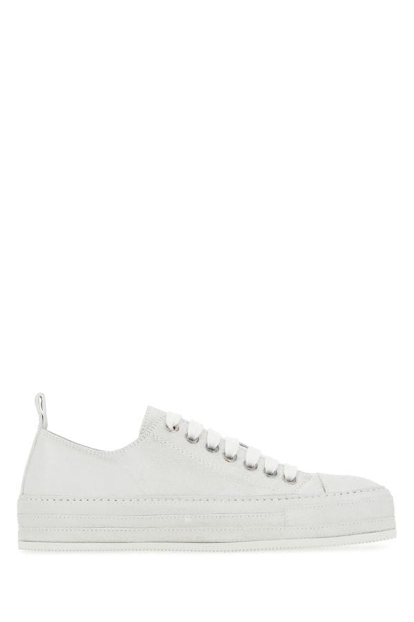 Ann Demeulemeester Woman Embellished Leather Sneakers