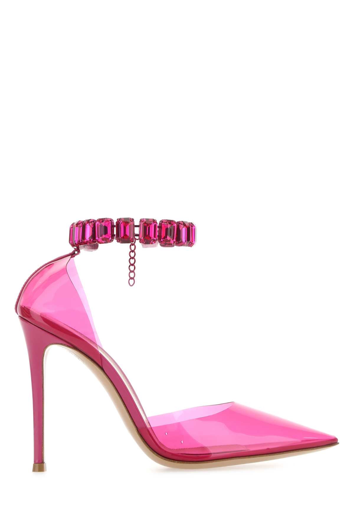 Gianvito Rossi Women Fuchsia Pvc Pumps GIANVITO ROSSI
