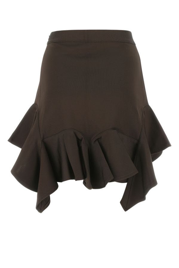 Givenchy Woman Brown Viscose Skirt