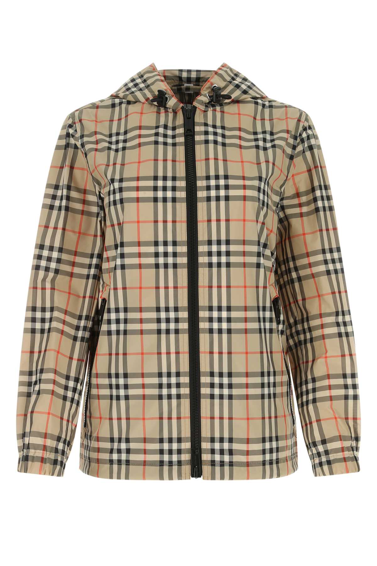 Burberry Women Embroidered Polyester Windbreaker BURBERRY